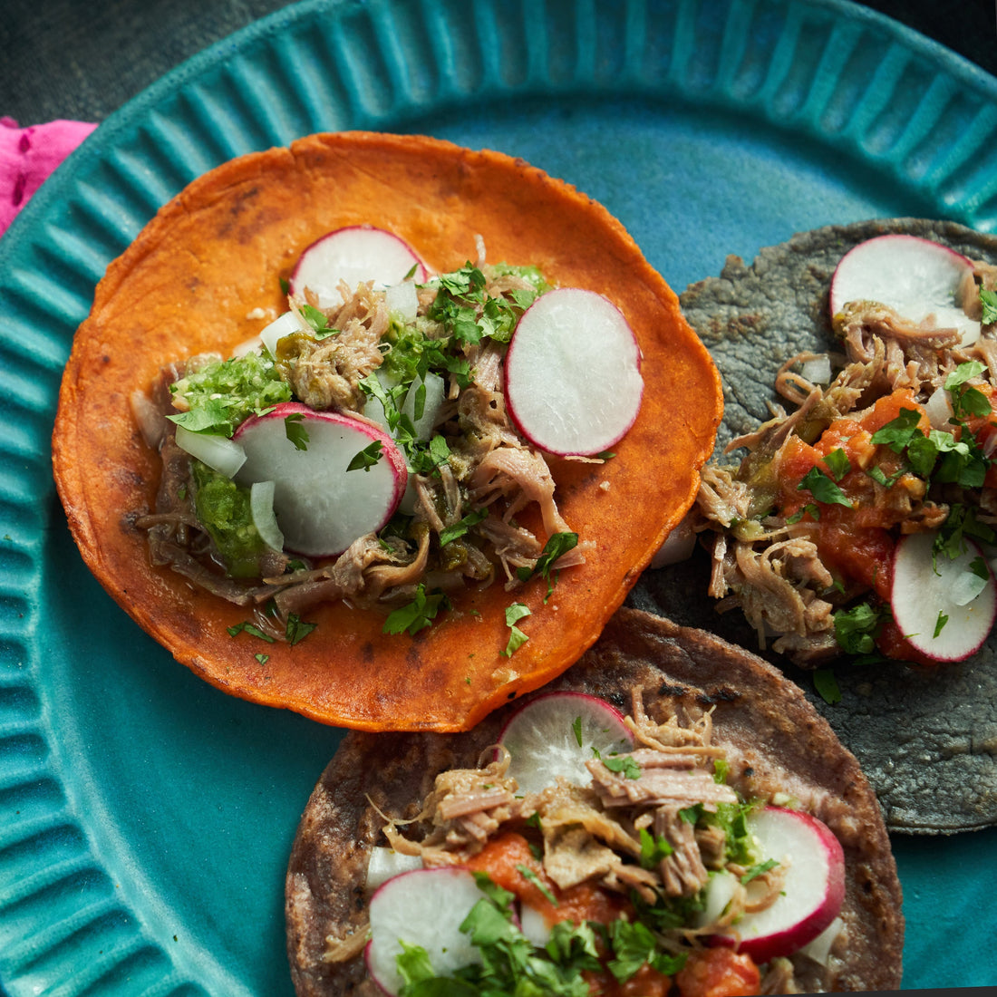 Rick Martinez Brisket Tacos (Tacos de Suadero)