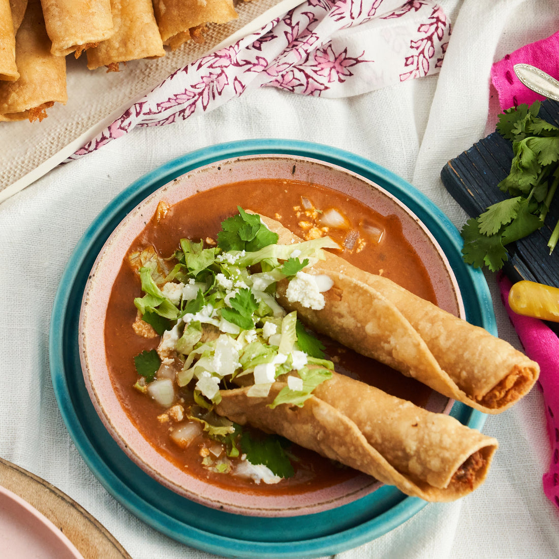 Rick Martinez Crispy Chicken Tacos (Tacos Dorados)