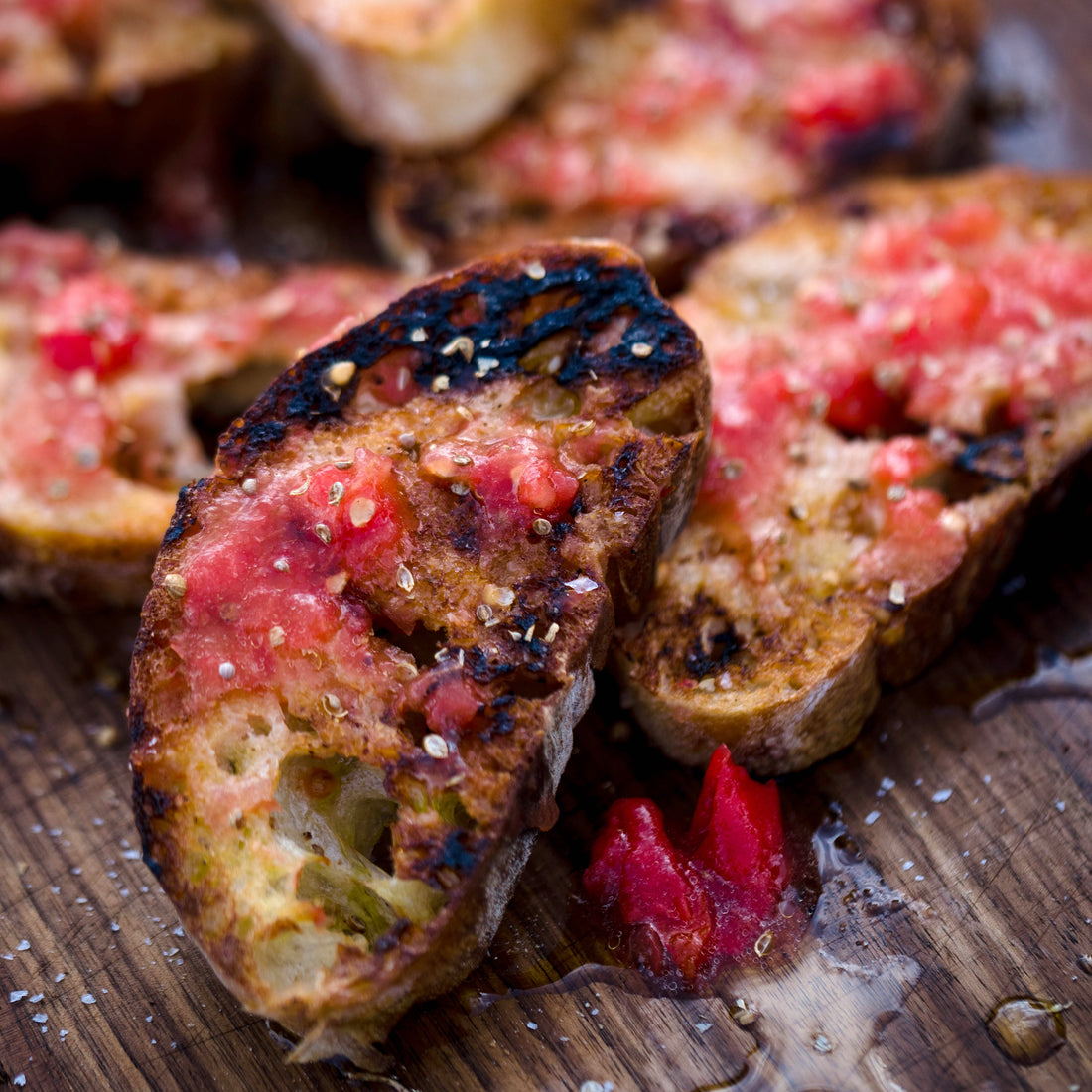 Eduardo Garcia's Grilled Pan con Tomate