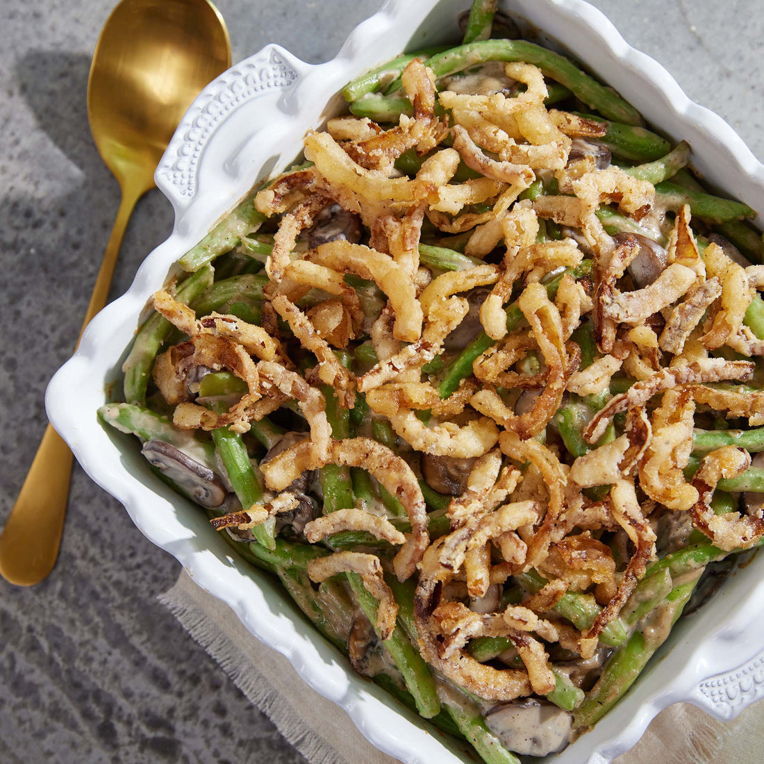 Joanna Gaines's Homemade Green Bean Casserole