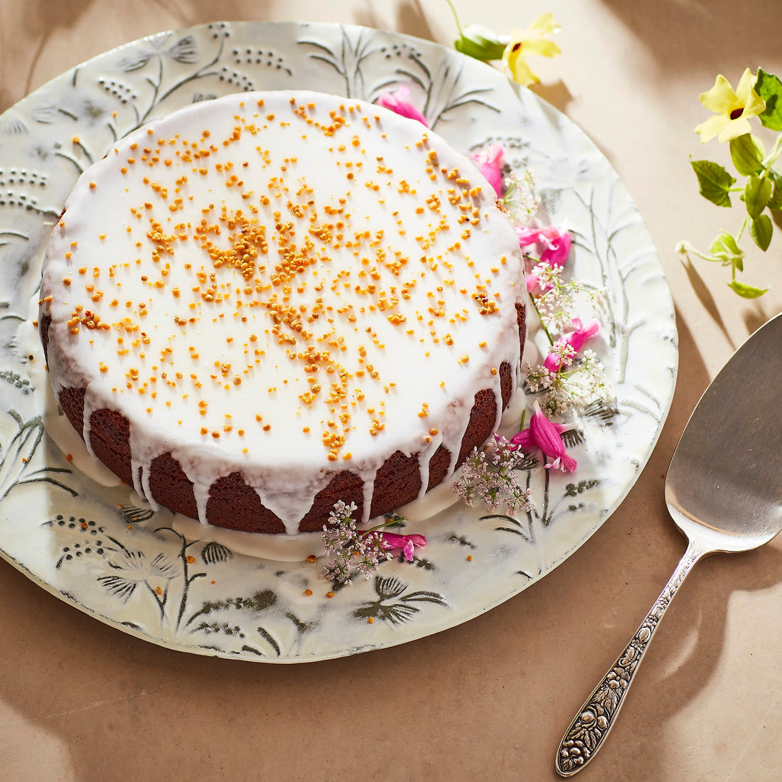Ranch to Table Honey Lemon Cake
