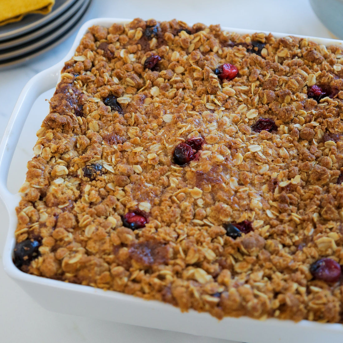 Zoe Francois' Pumpkin-Pear-Cranberry Hotdish