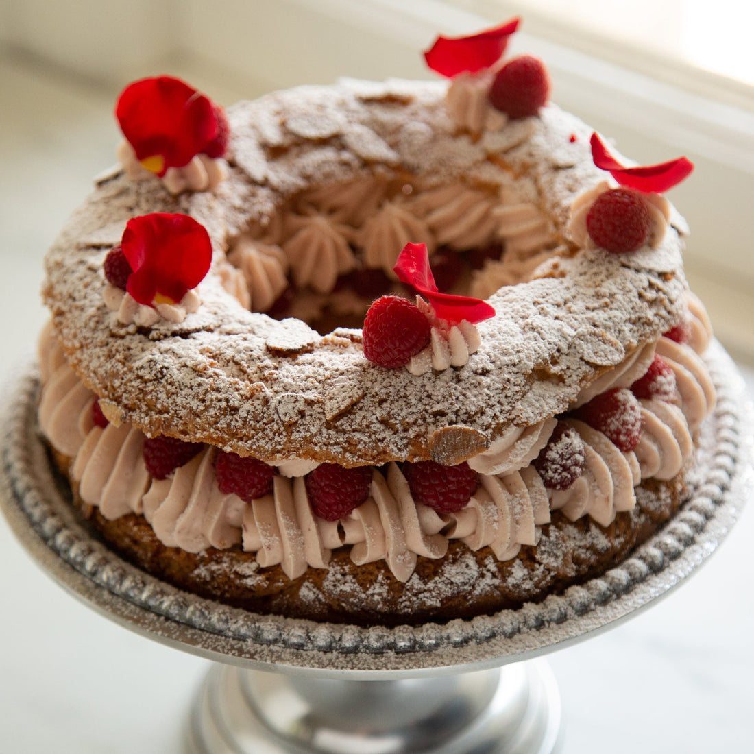 Zoe Francois' Raspberry Paris Brest