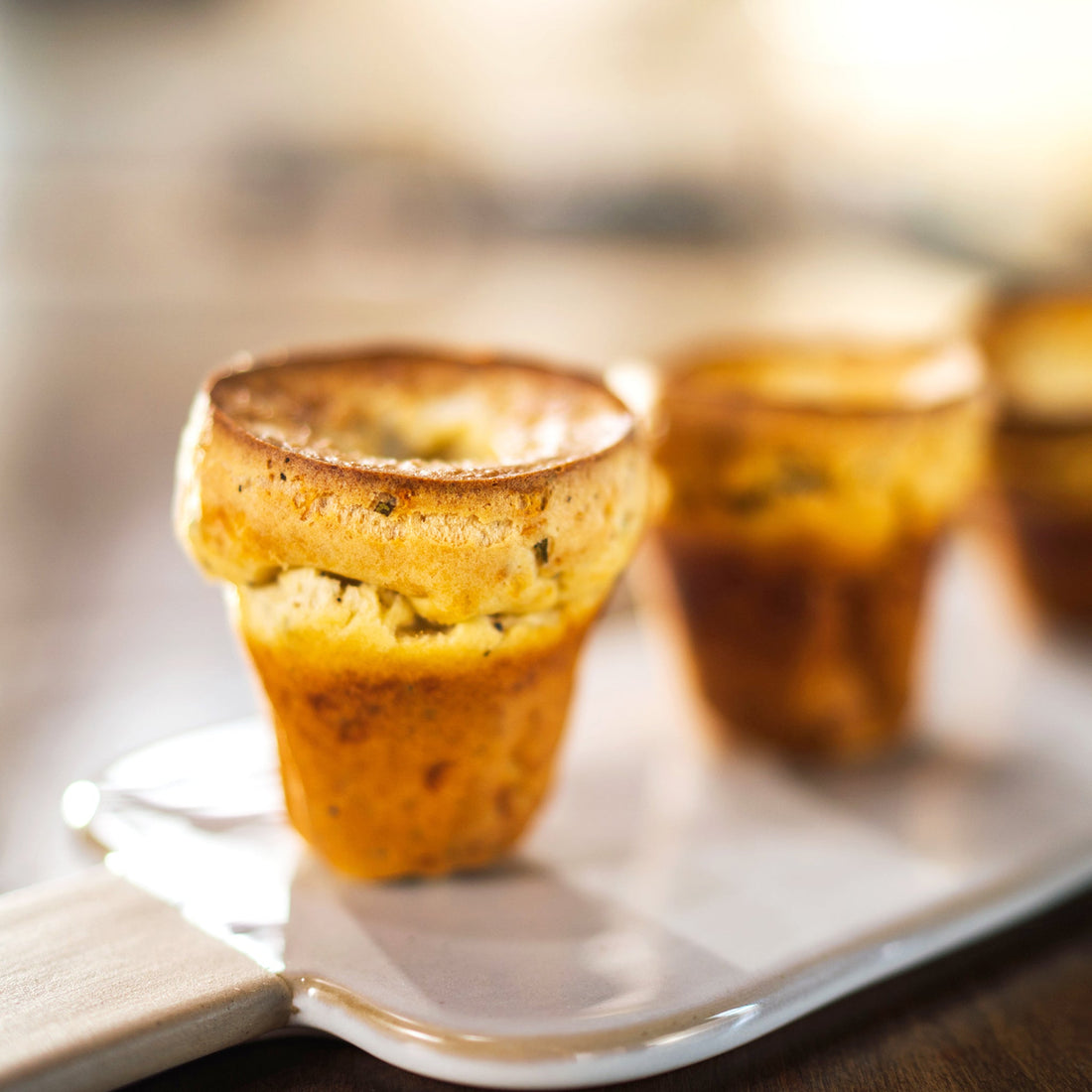 Abner & Amanda's Salted Rosemary Popovers