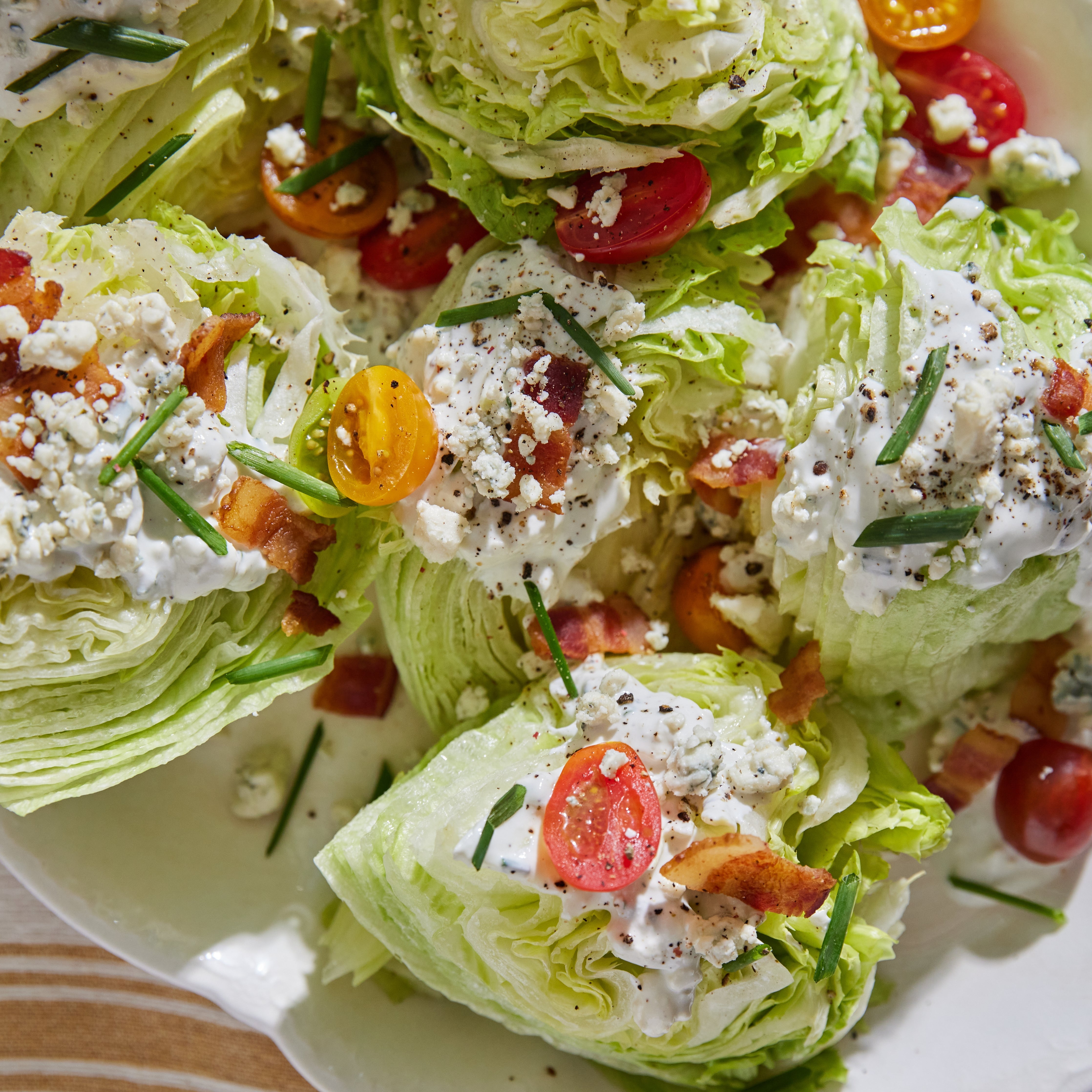 Wedge Salad with Blue Cheese Dressing Recipe  Magnolia