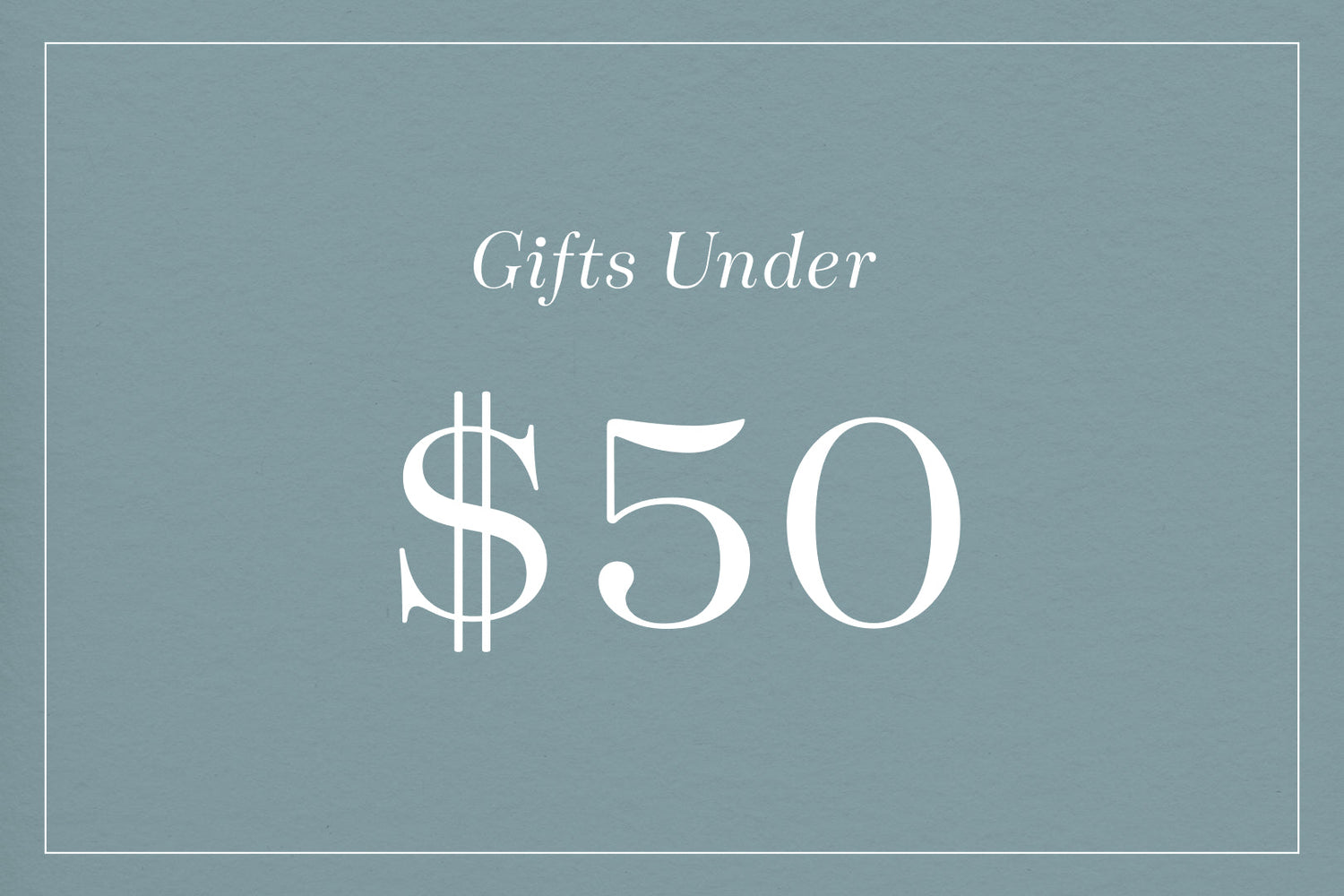 Shop gifts under $50