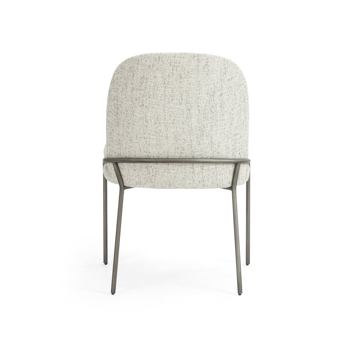 Pewter Felix Dining Chair back