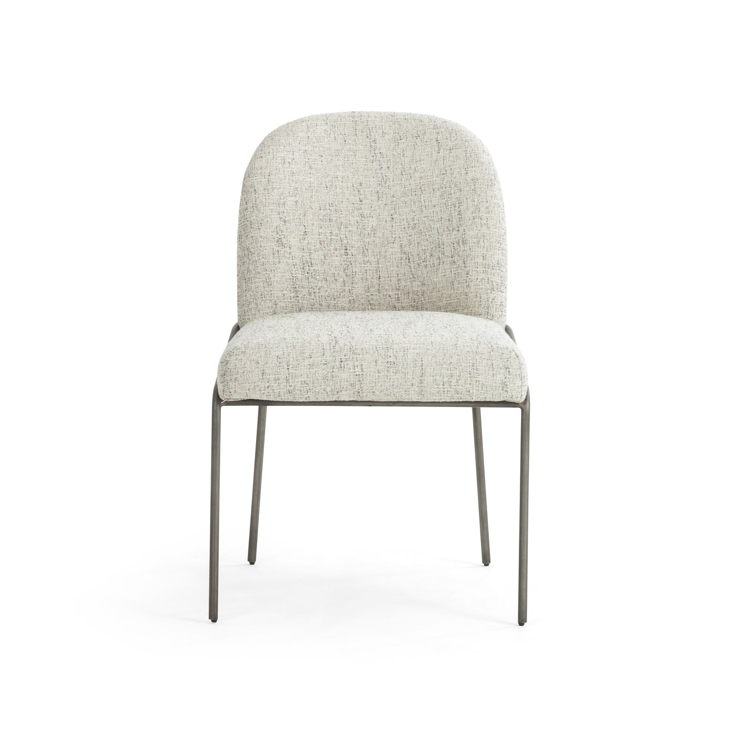 Pewter Felix Dining Chair front