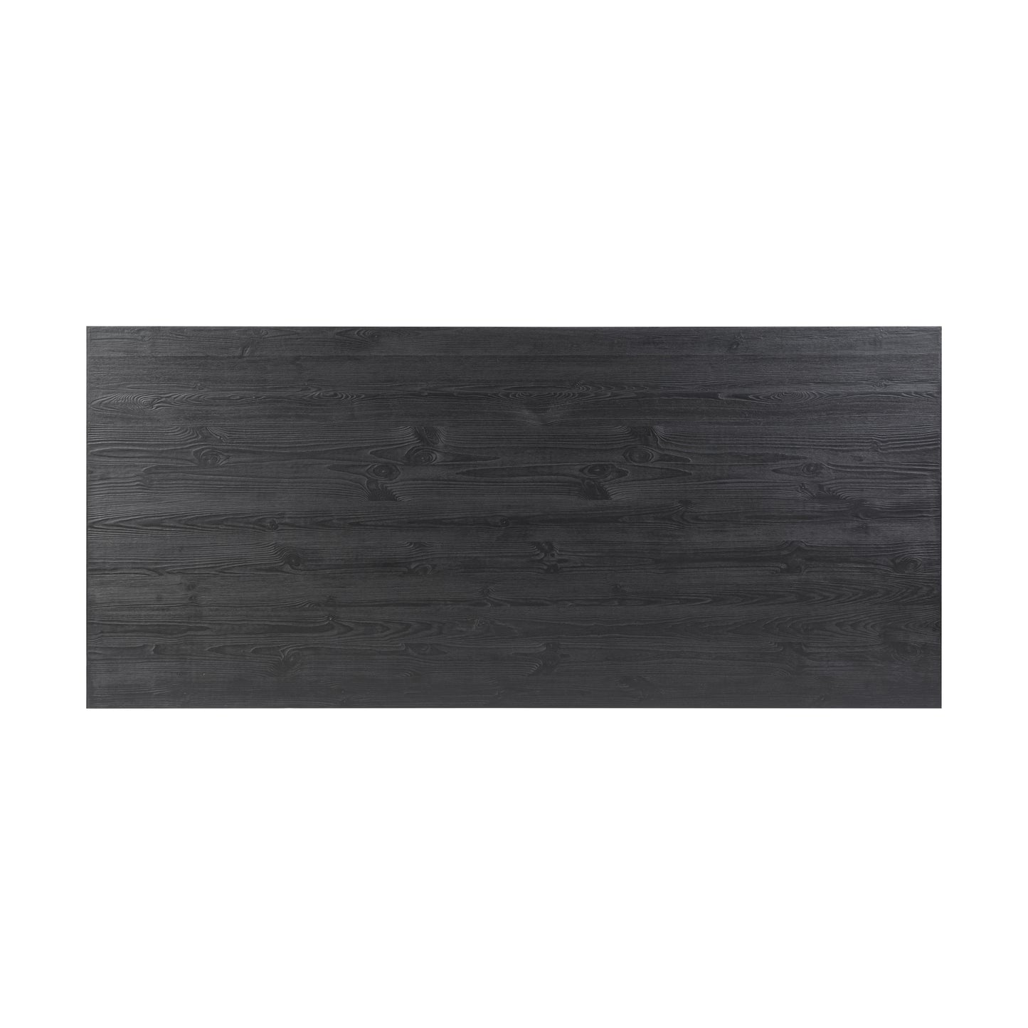 Holden Table in black pine view from top