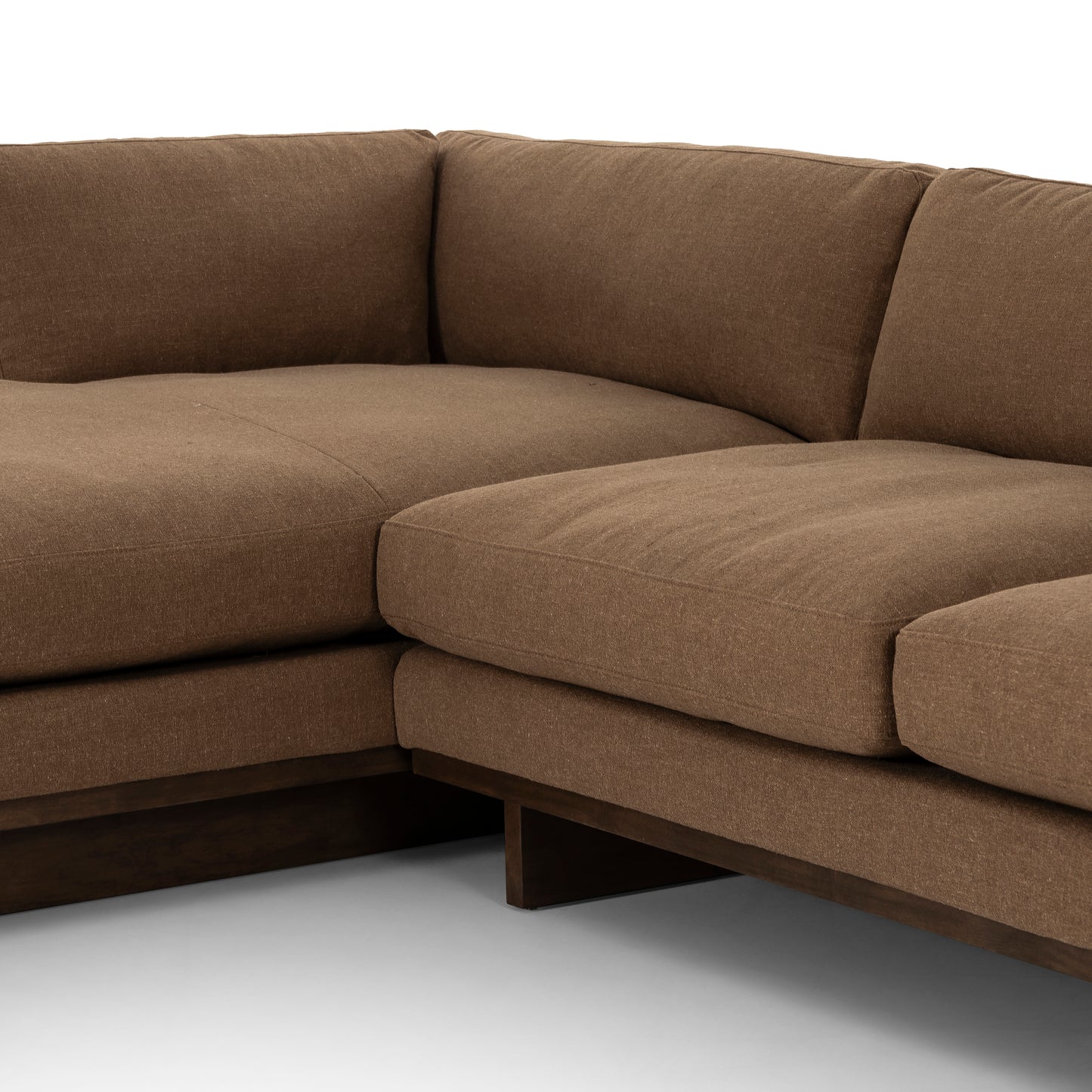 Ford 2 Pc Sectional - Left Chaise in Cafe corner