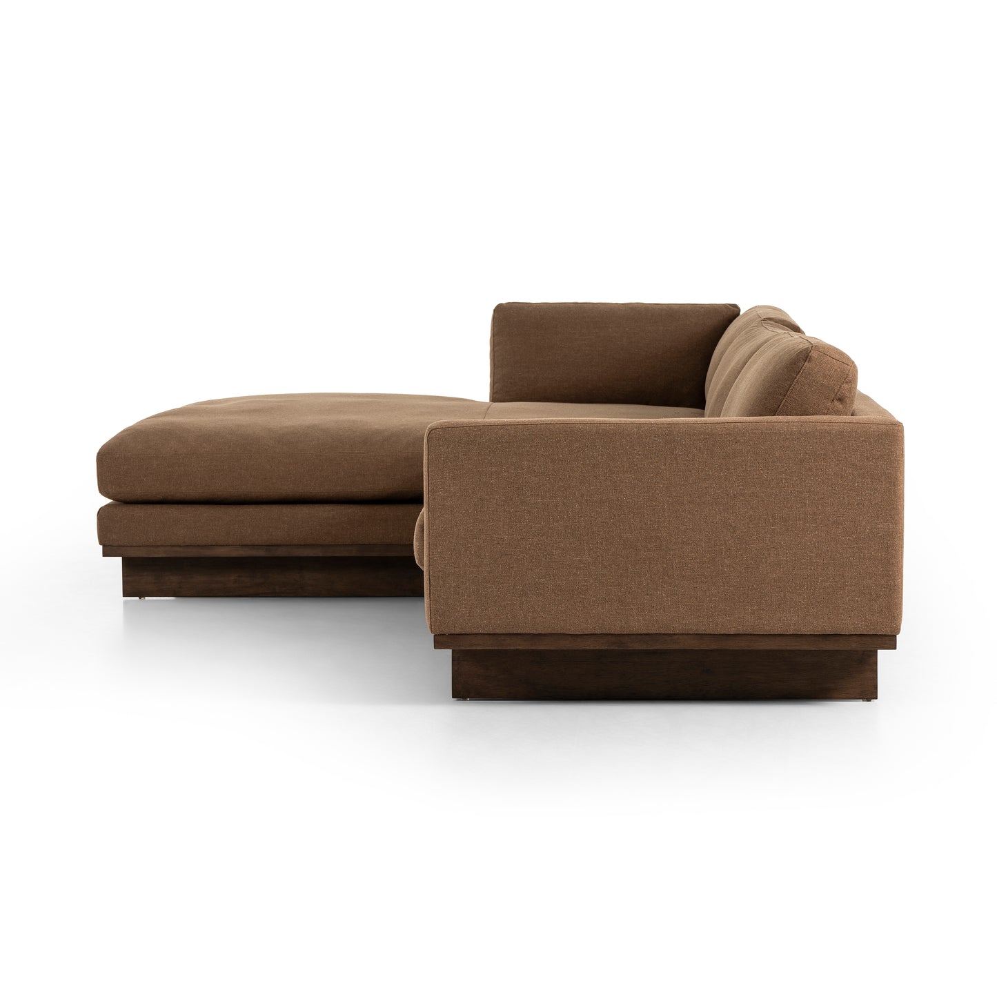 Ford 2 Pc Sectional - Left Chaise in Cafe side view