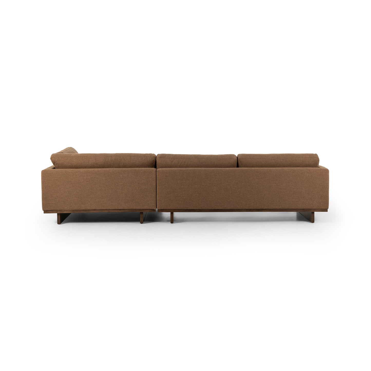 Ford 2 Pc Sectional Right Chaise in Cafe back view