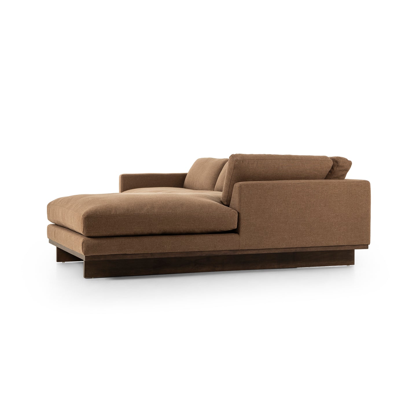 Ford 2 Pc Sectional Right Chaise in Cafe