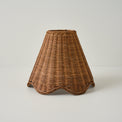 Rattan Scallop Shade