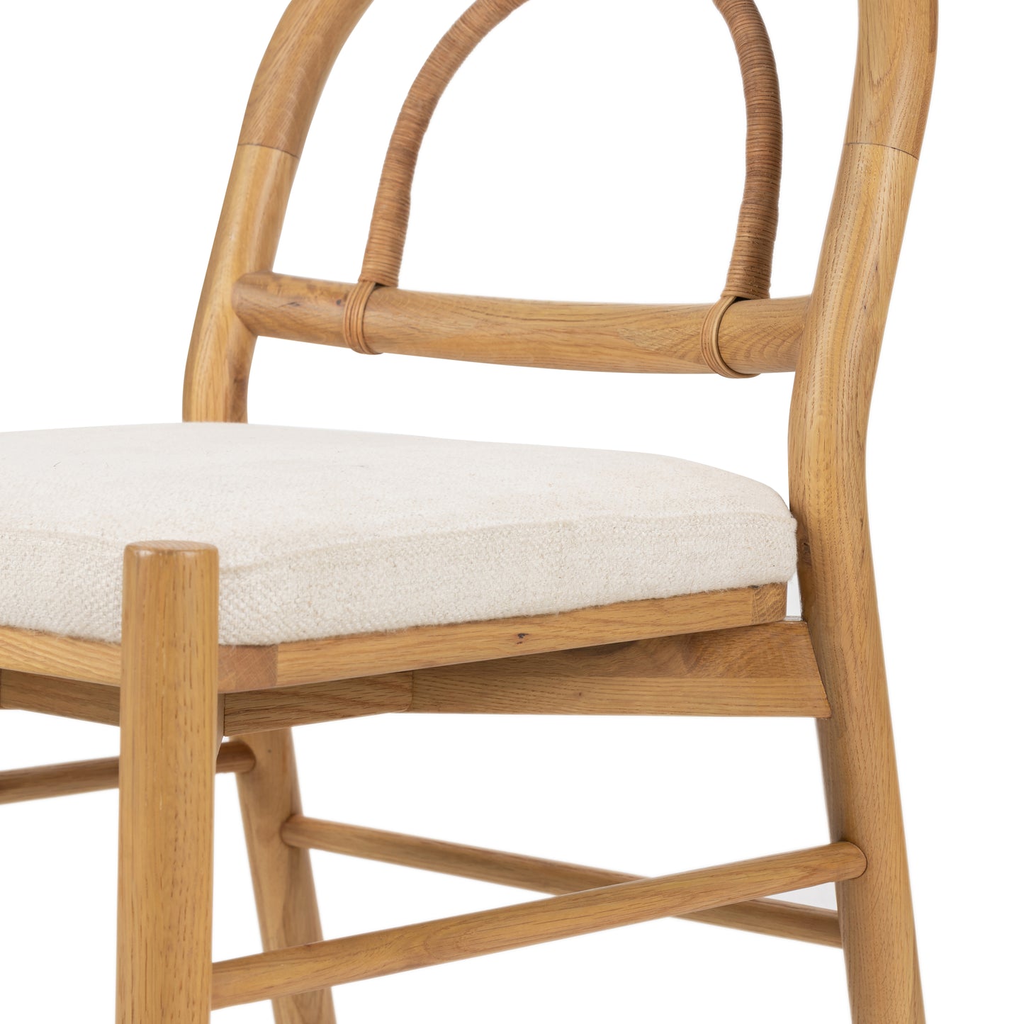 Carrie Dining Chair seat up close