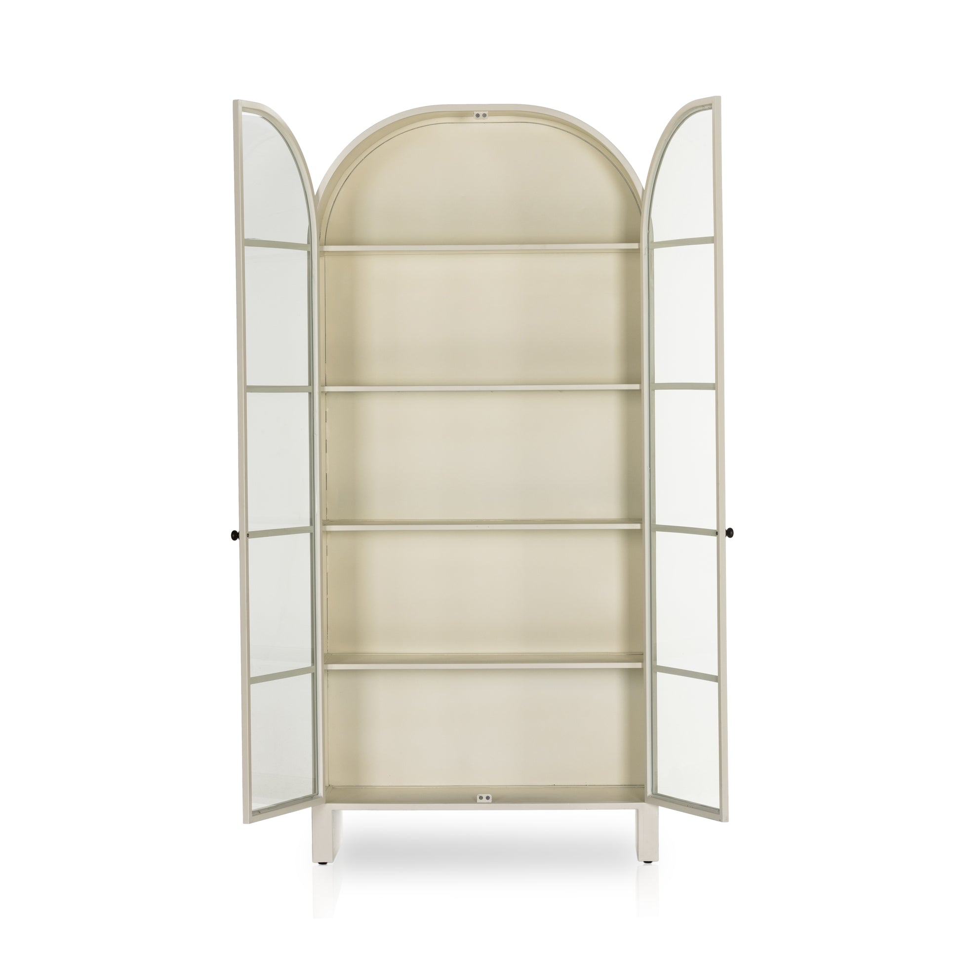 Elise Cabinet shown with doors open