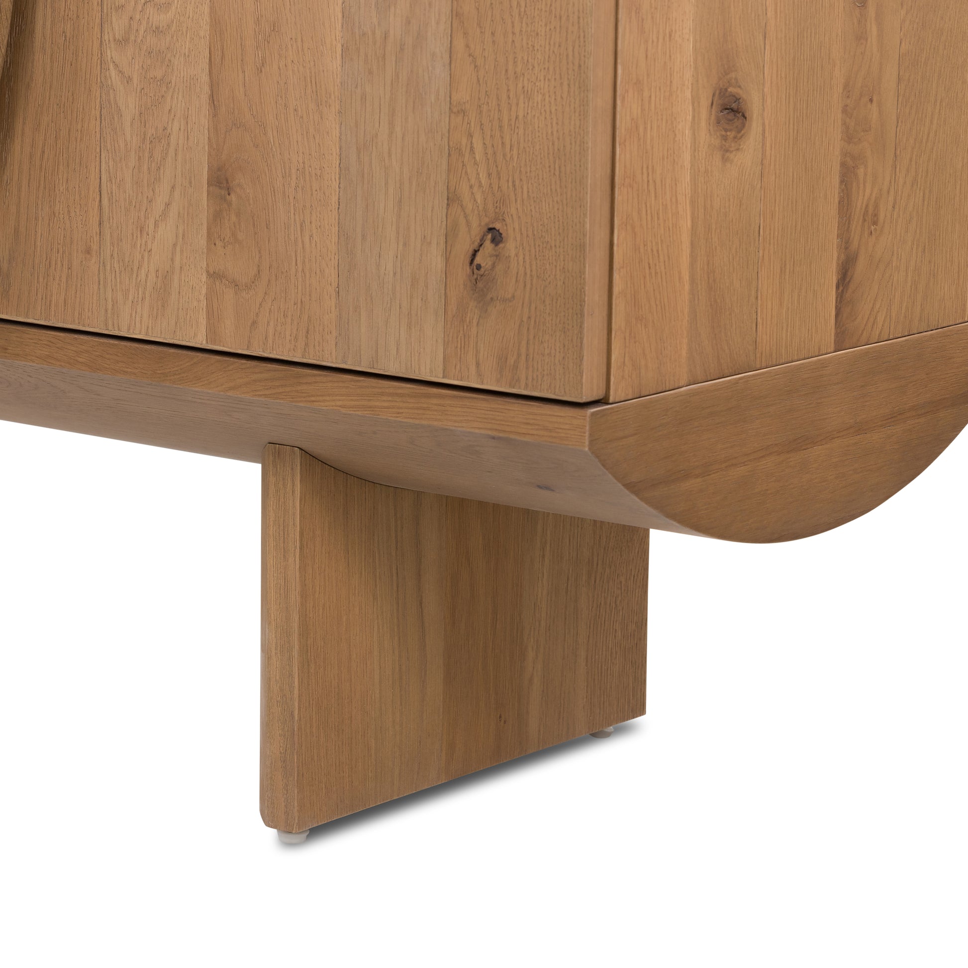 Suri Sideboard leg up close