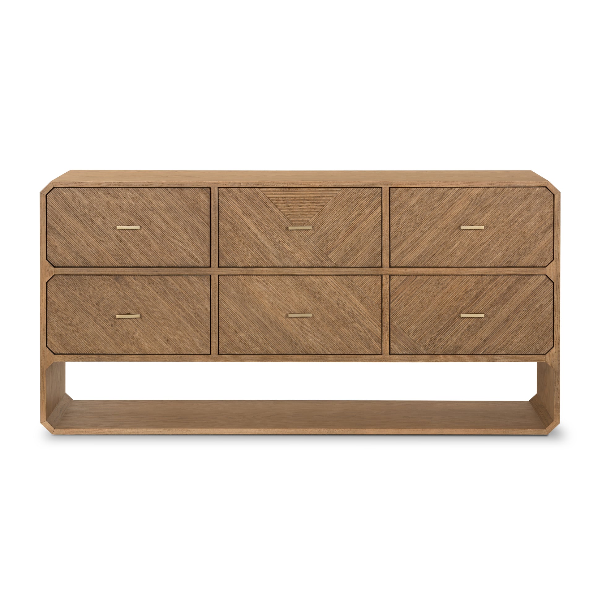 Dawn 6 Drawer Dresser in Natural Ash