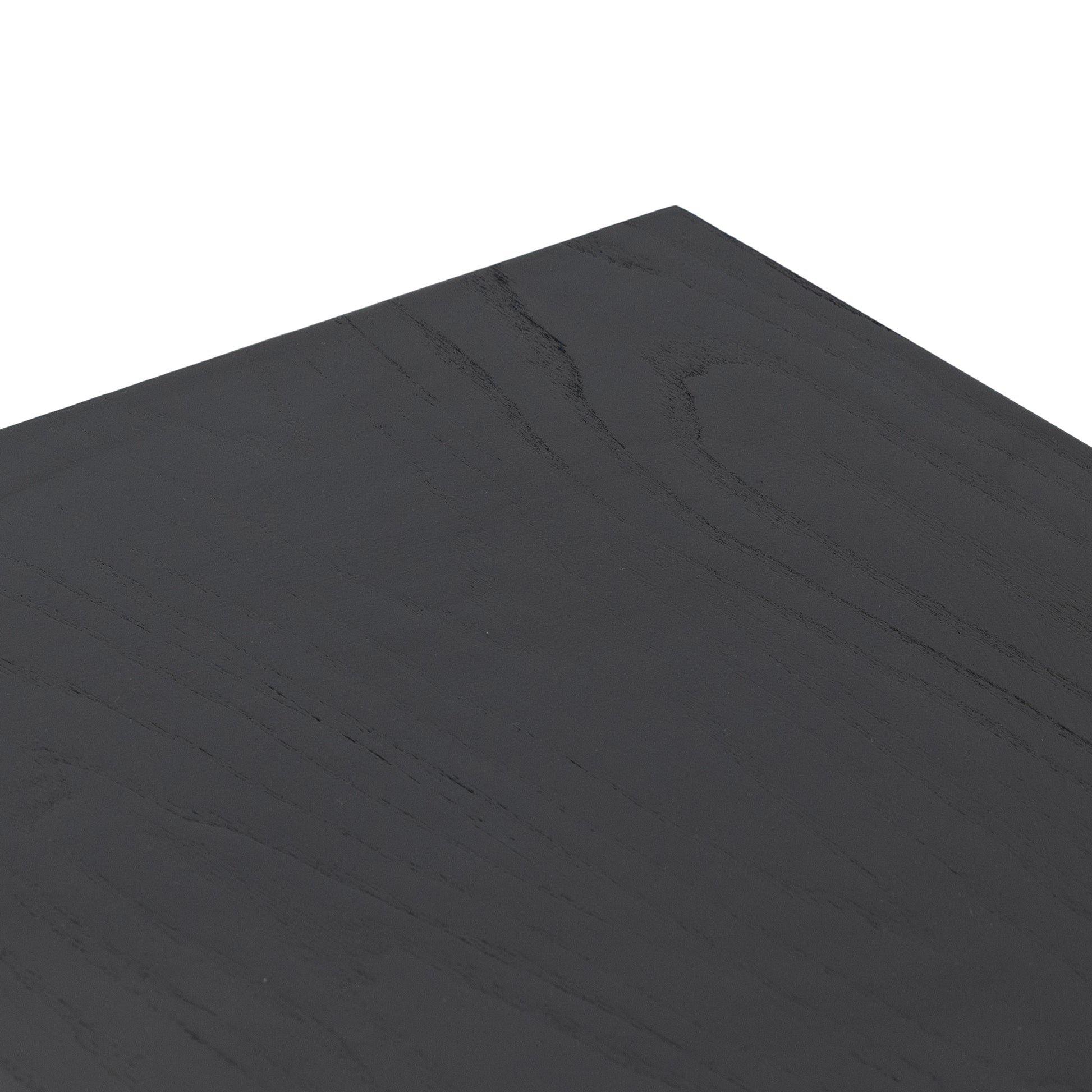 Dawn 6 Drawer Dresser in Black Ash top up close