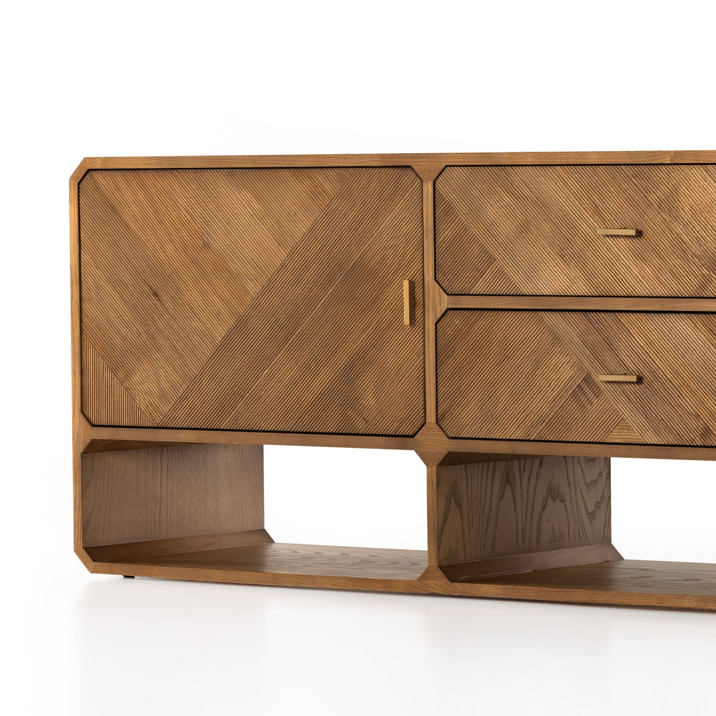 Dawn Media Console in Natural Ash