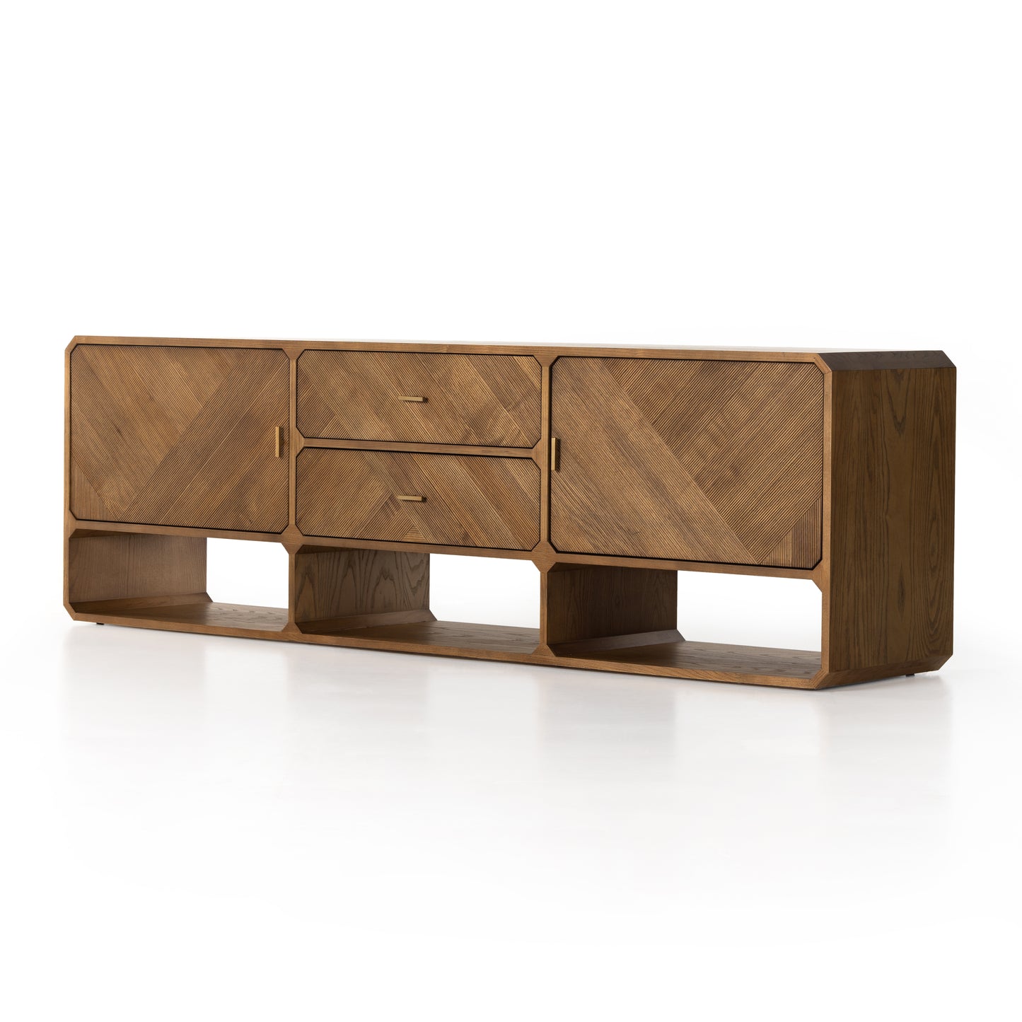 Dawn Media Console in Natural Ash