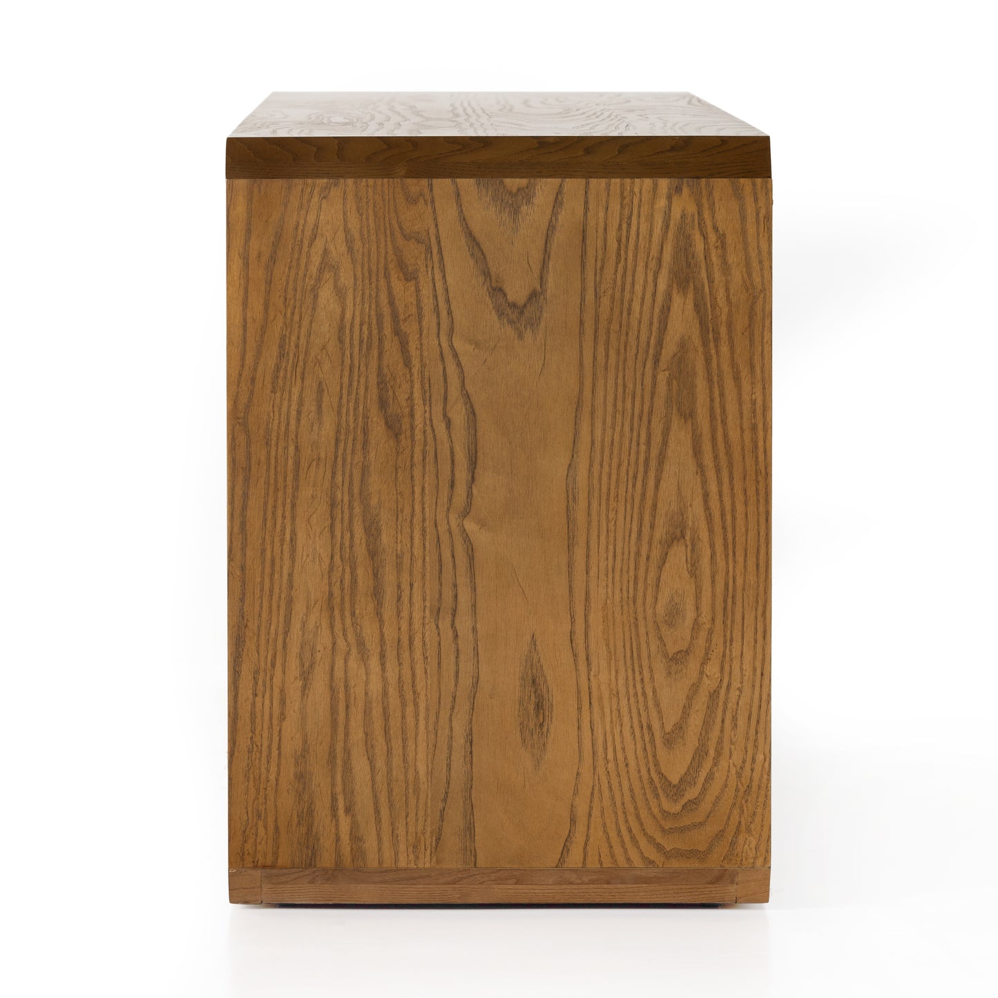 Dawn Media Console in Natural Ash sideview