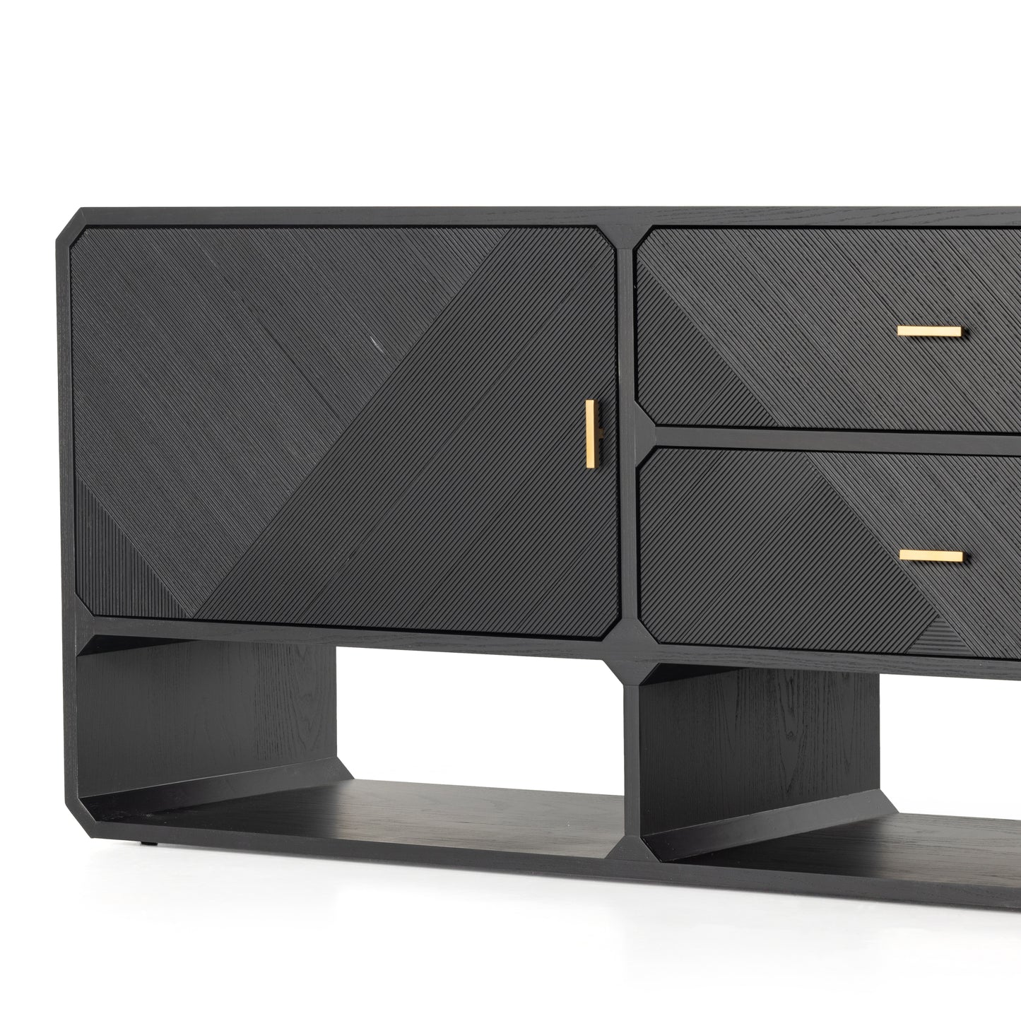 Dawn Media Console in Black ash