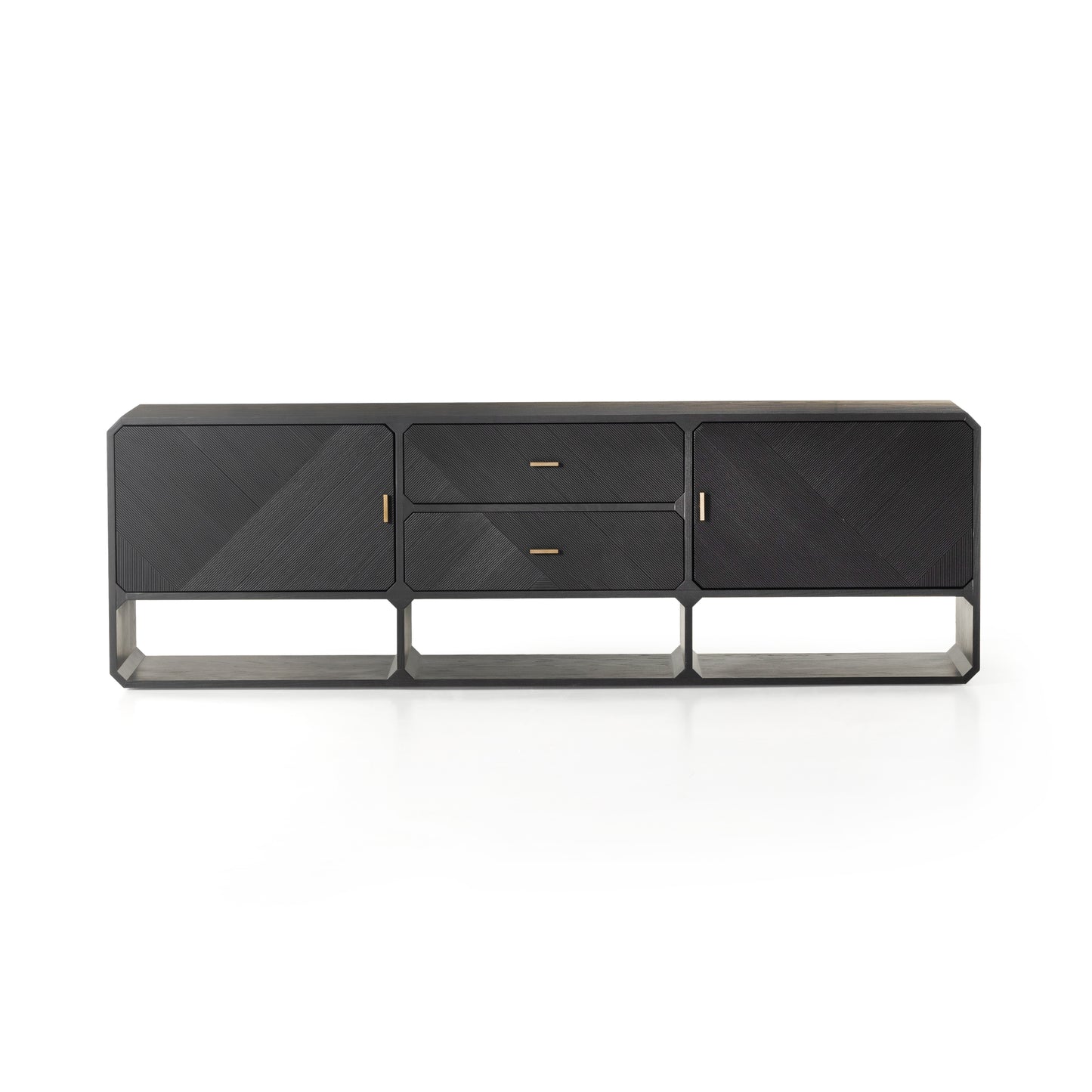 Dawn Media Console in Black ash
