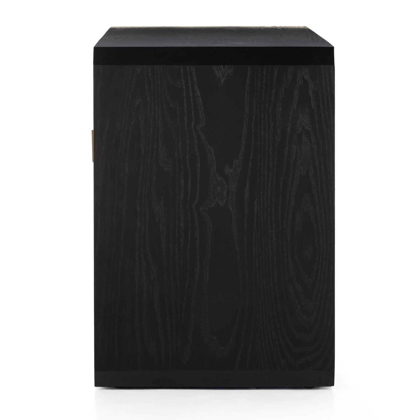 Dawn Media Console in Black ash sideview