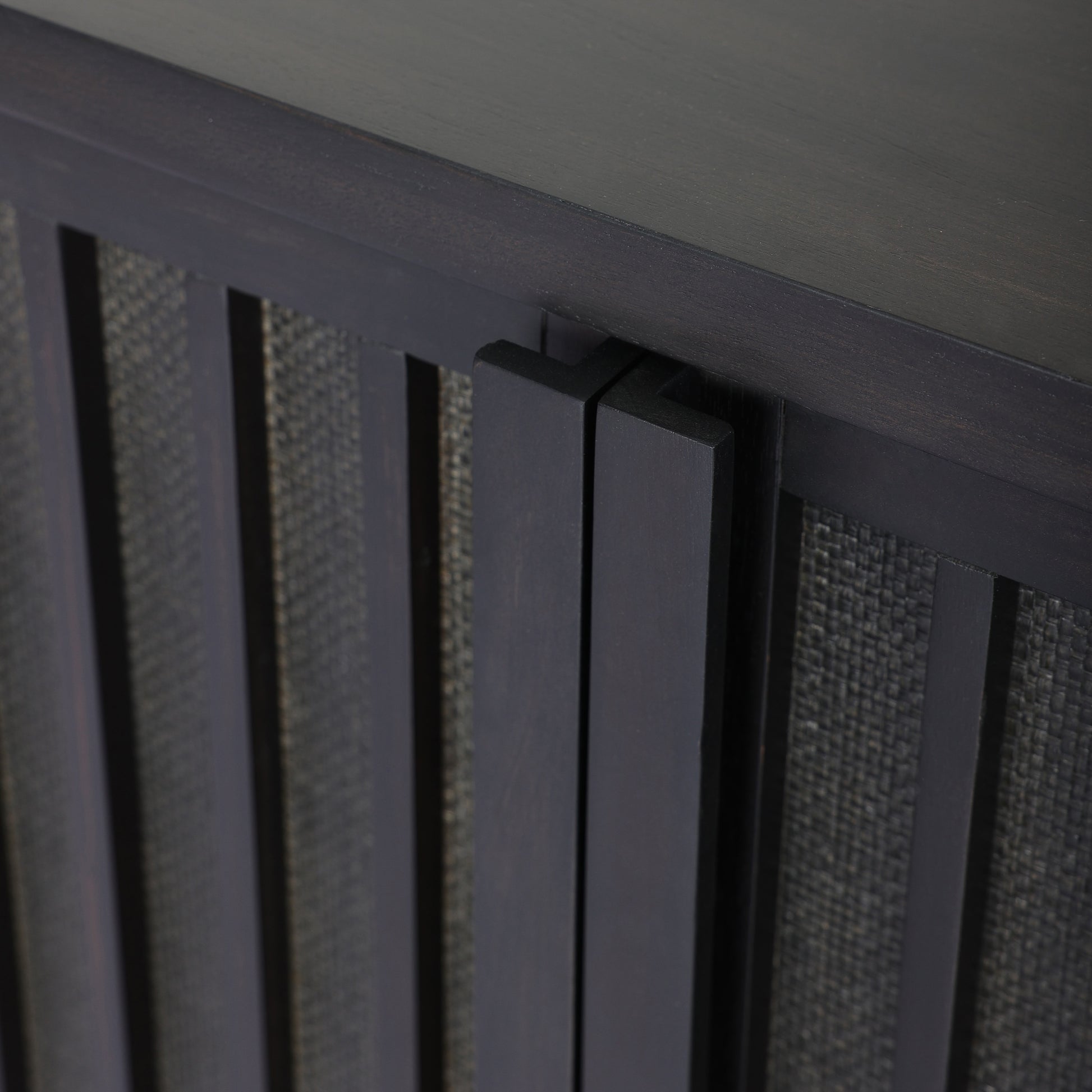 Jeffrey Media Console front up close