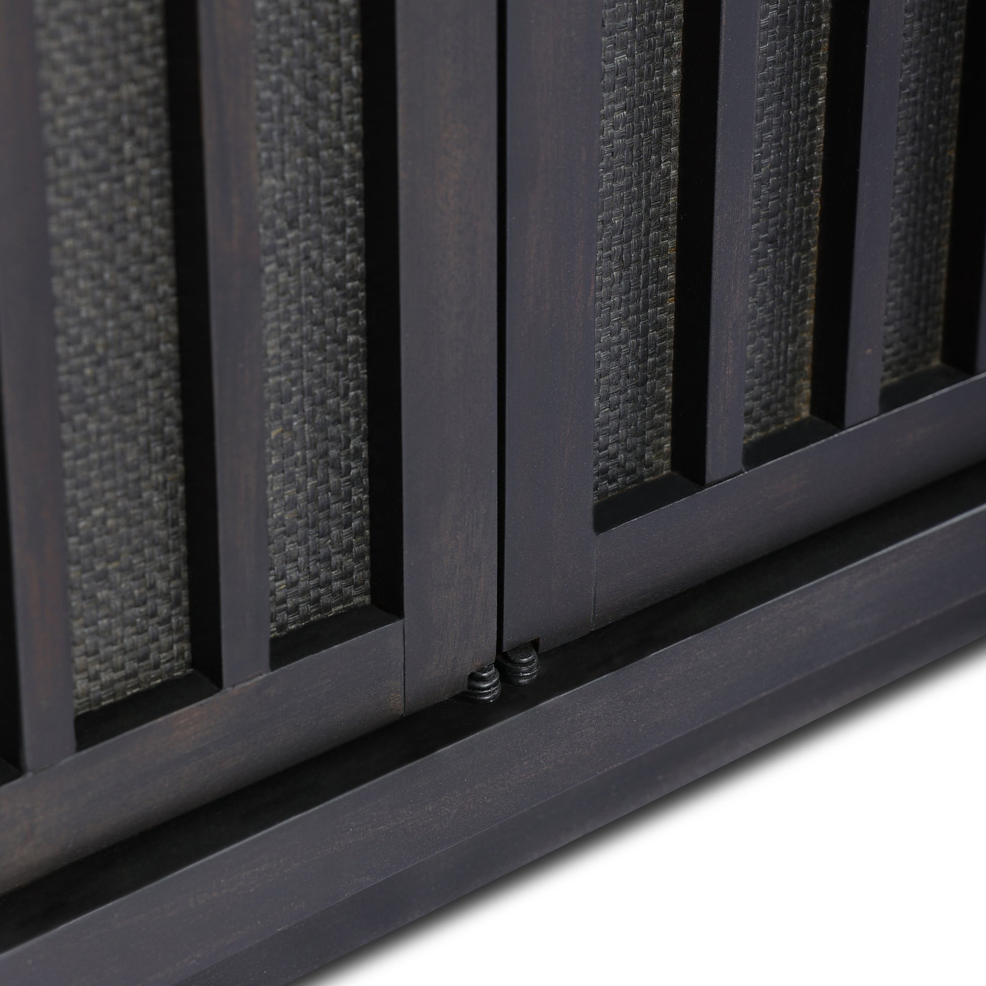 Jeffrey Media Console base up close