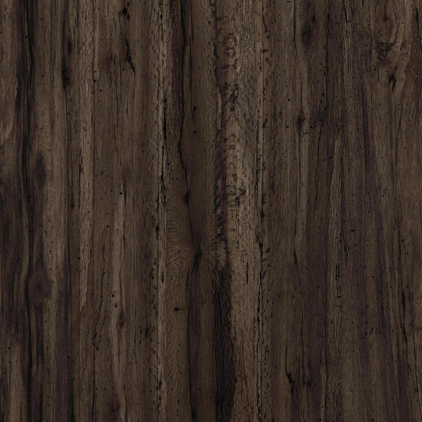 Powell Coffee Table in ebony oak close up of wood detail