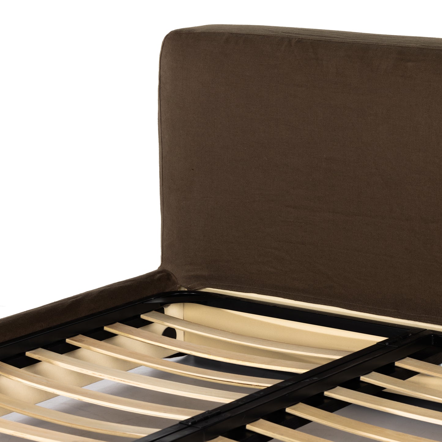 Coffee Carrie Slipcover Bed headboard