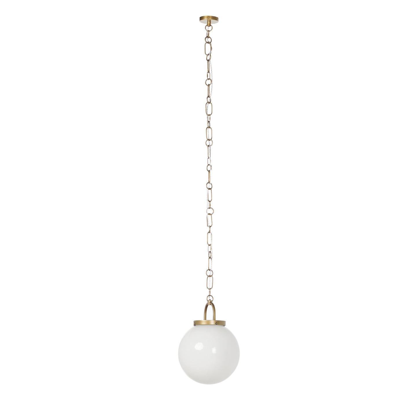 Evelyn Pendant shown not swagged