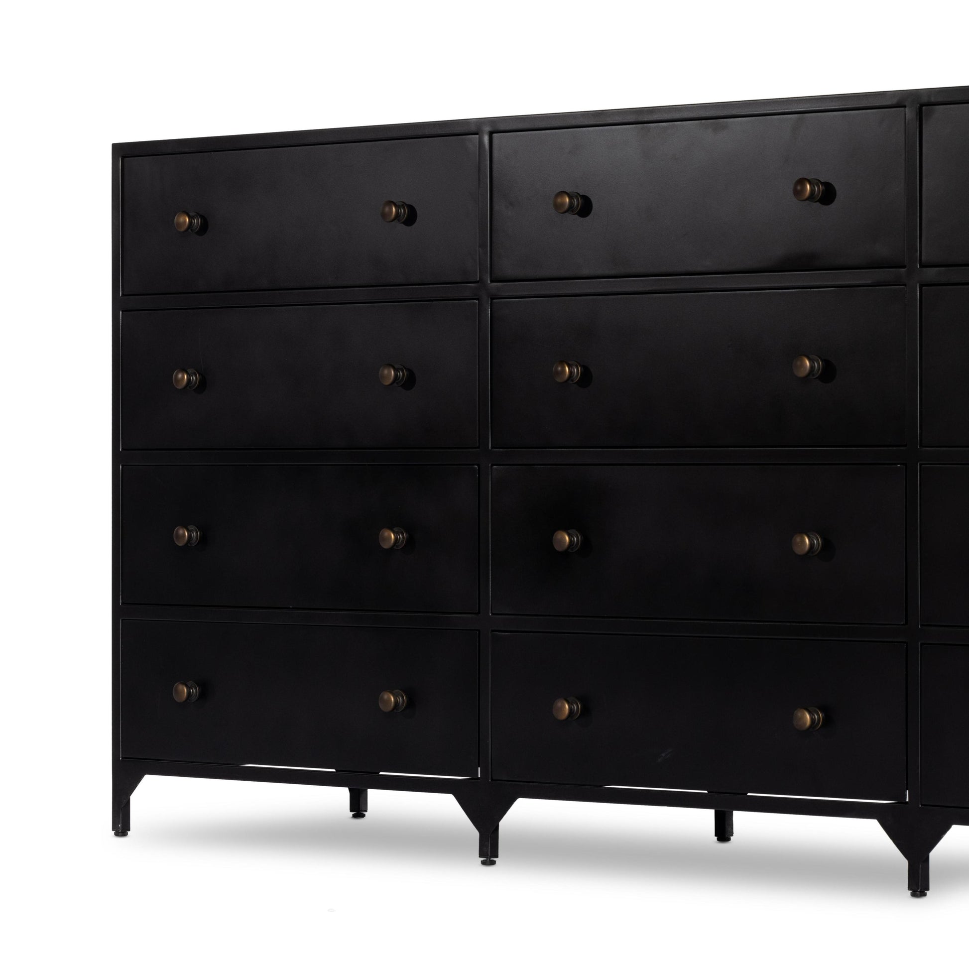 Brady 12 Drawer Dresser close up of dresser