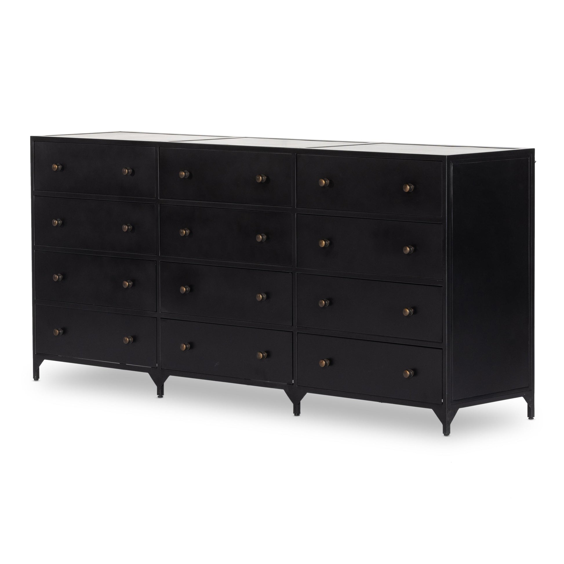 Brady 12 Drawer Dresser angled