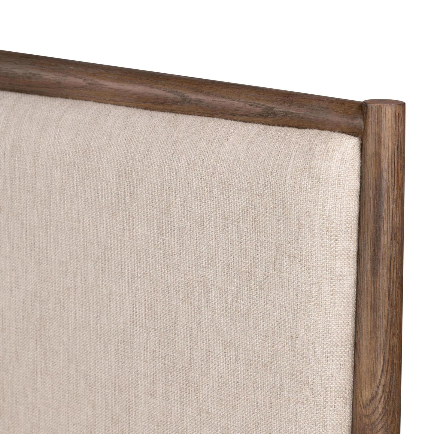 Flint Bed close up of headboard