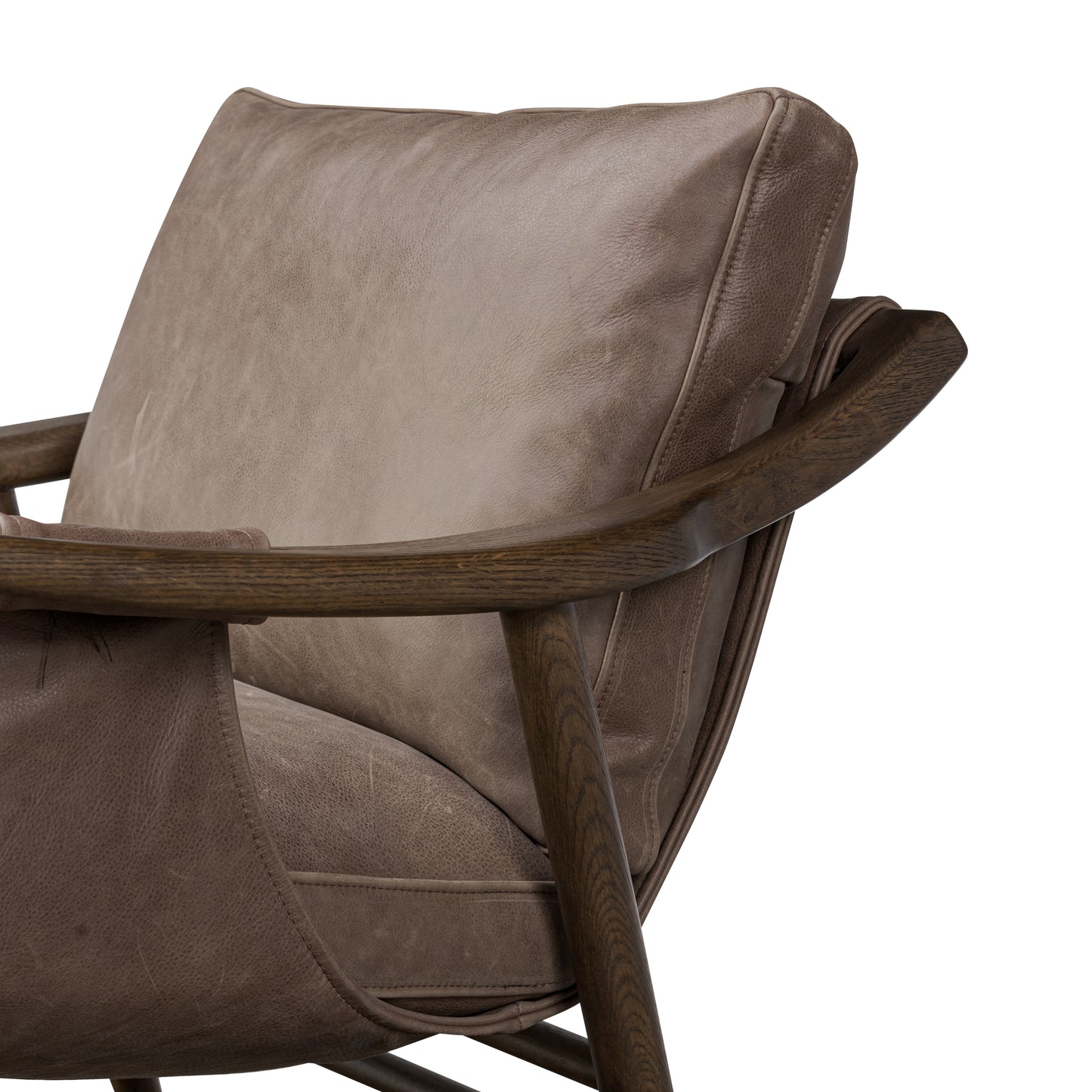 Palermo Cigar Kennedy Chair arm and seatback