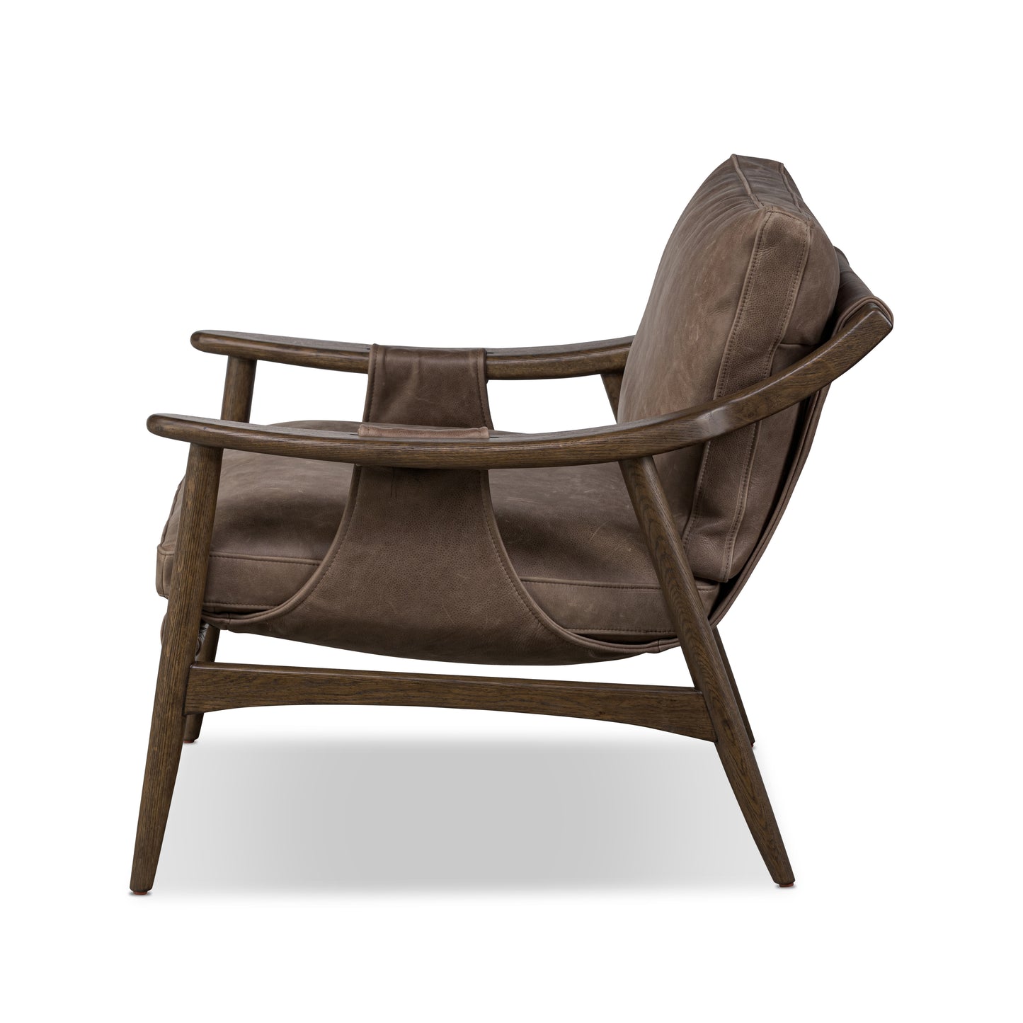 Palermo Cigar Kennedy Chair sideview