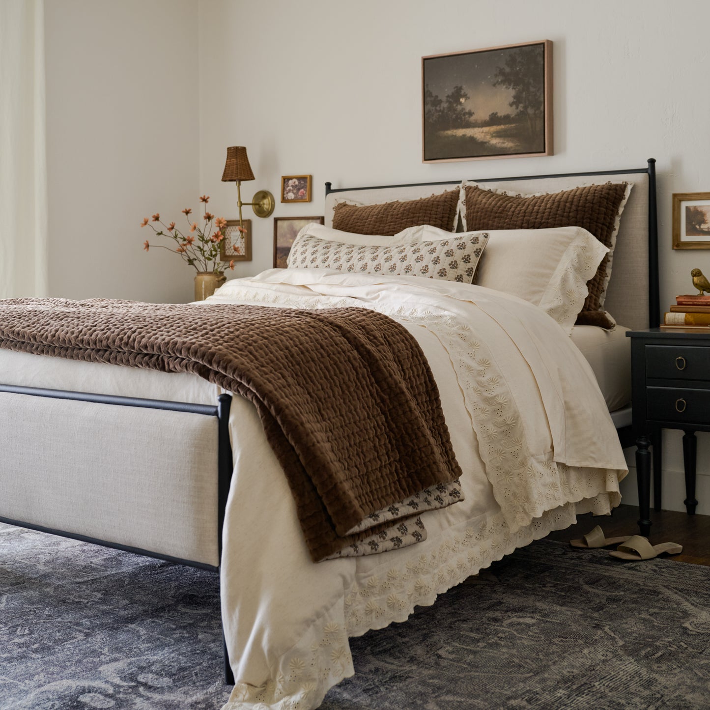 Emery Bed in a room