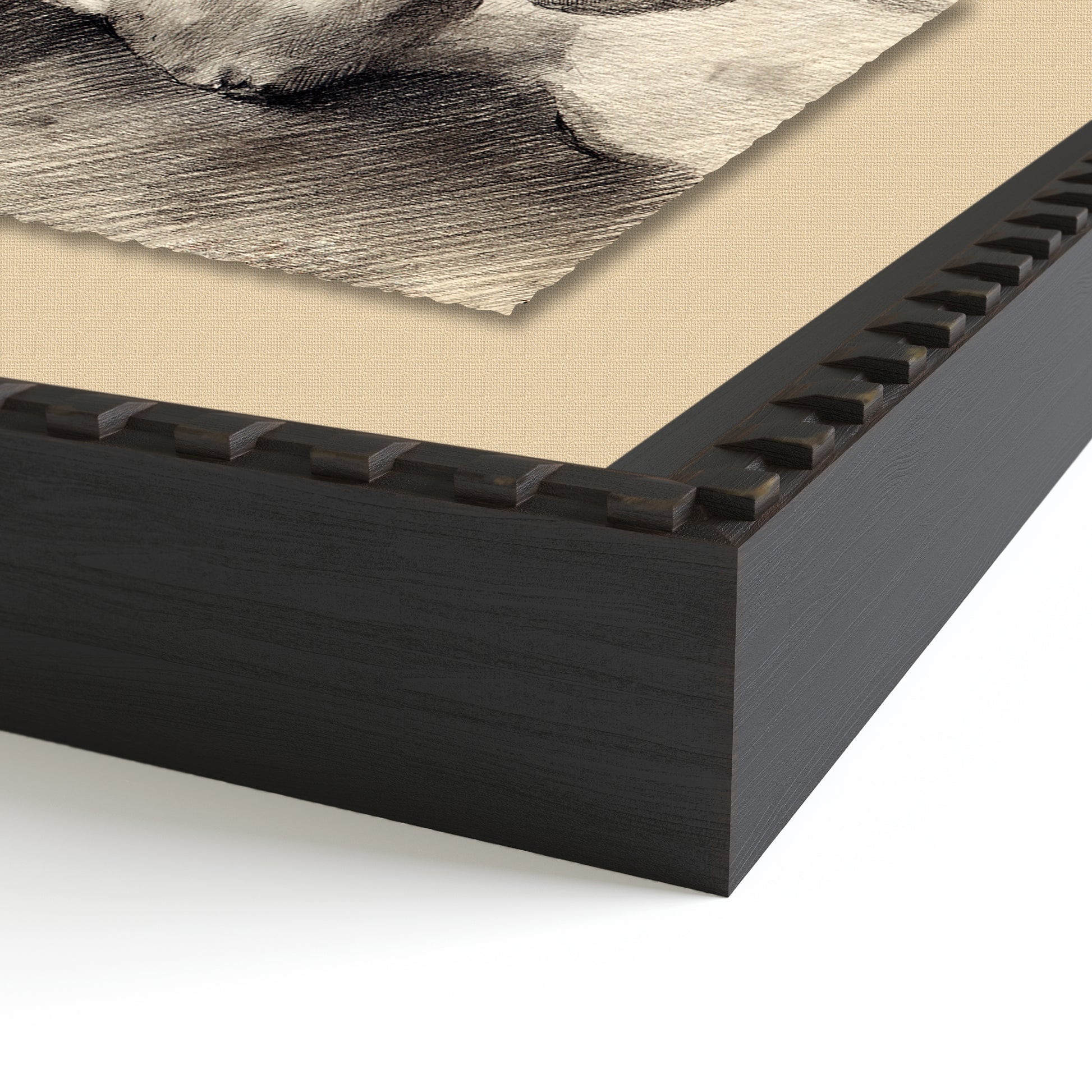 Galena Still Life Sketch close up of the frame