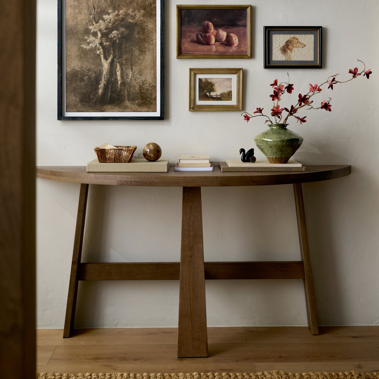 Ryan Console Table in an entry way
