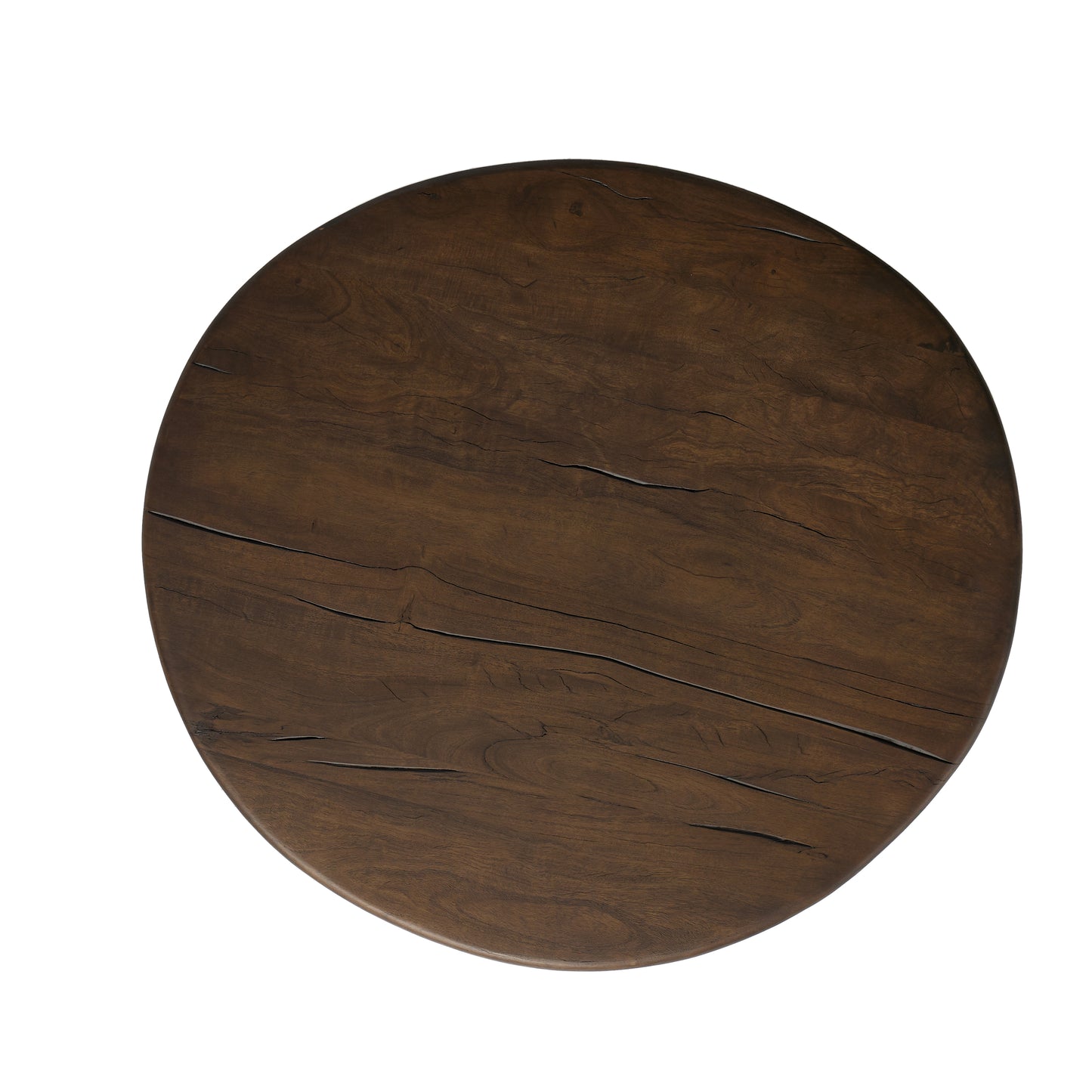 Small Matteo Wood Coffee Table from above