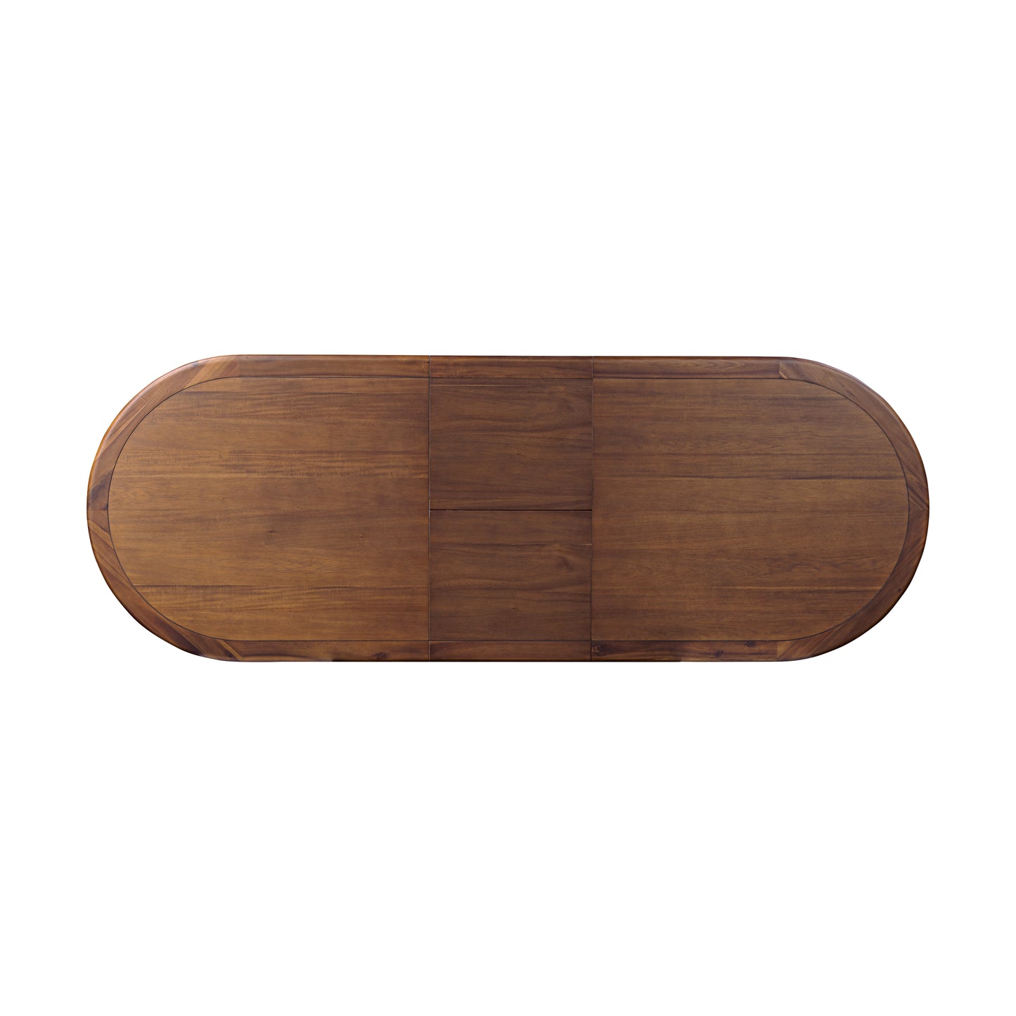Piper Oval Extension Dining Table top view