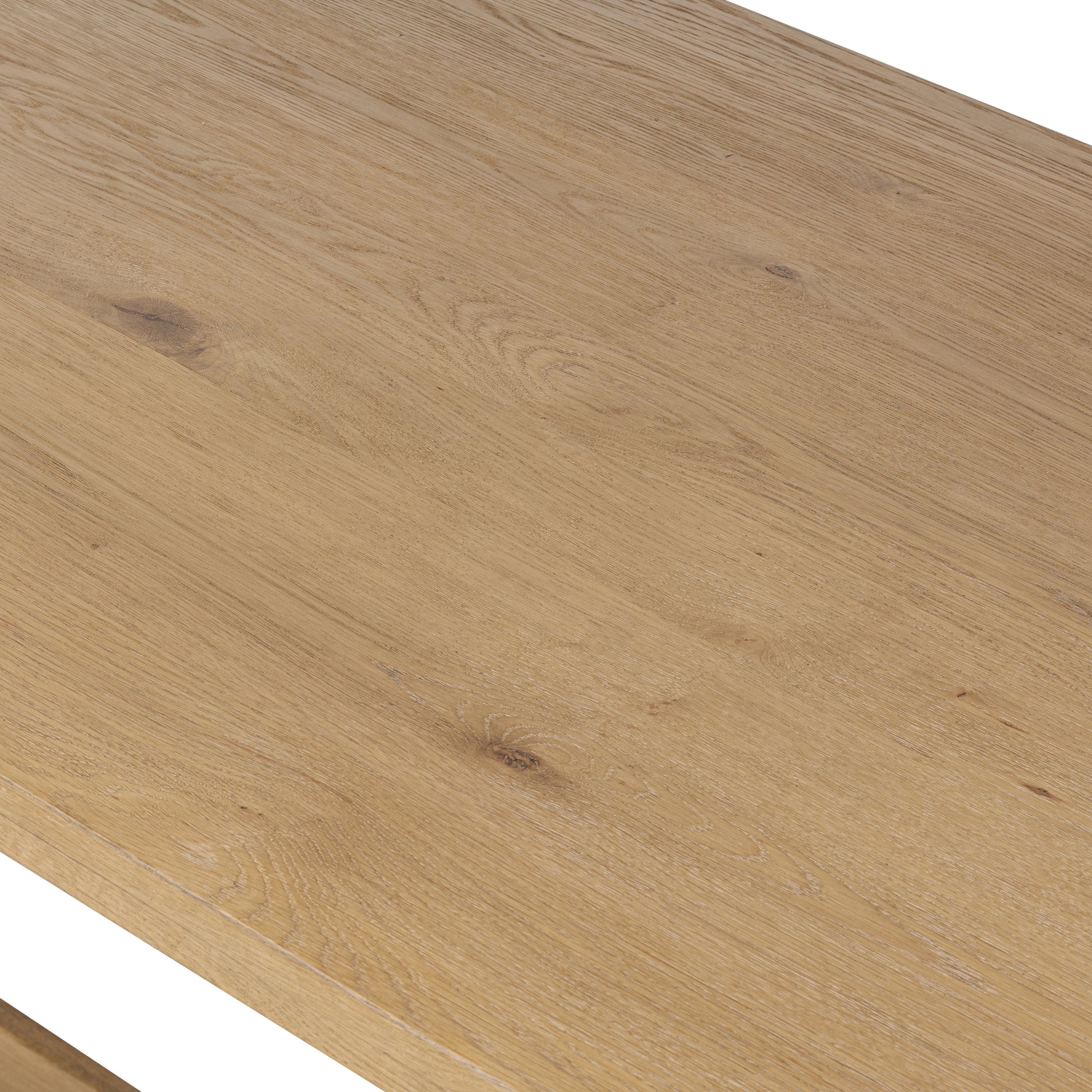 Beau Oval Extension Dining Table zoomed in on wood
