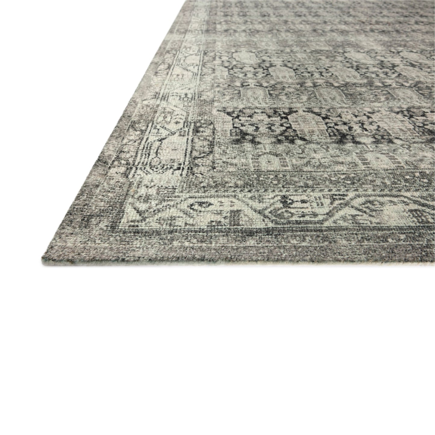 Wimberly Granite Cream Rug corner up close