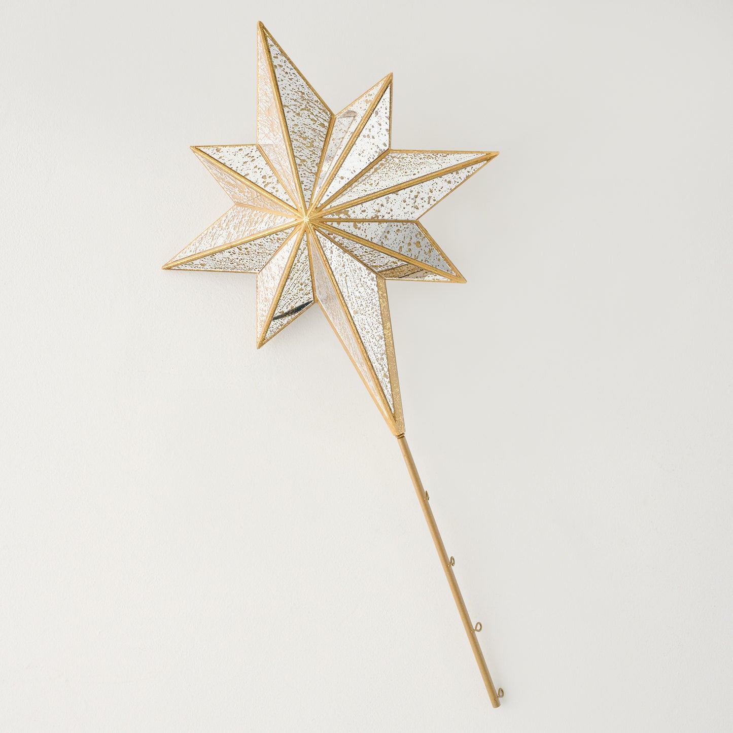 Gold Mercury Star Tree Topper