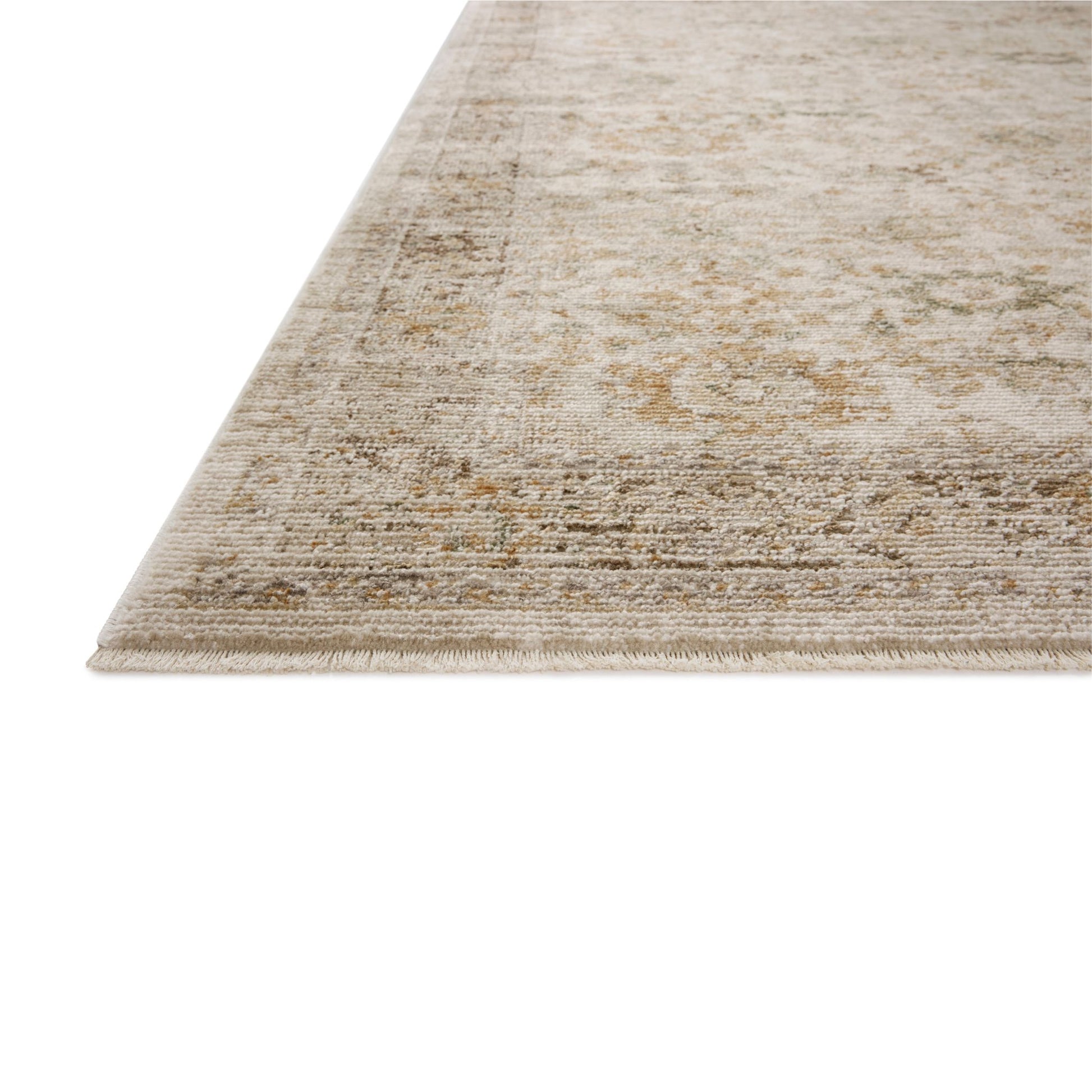 Pace Natural Multi Rug corner up close