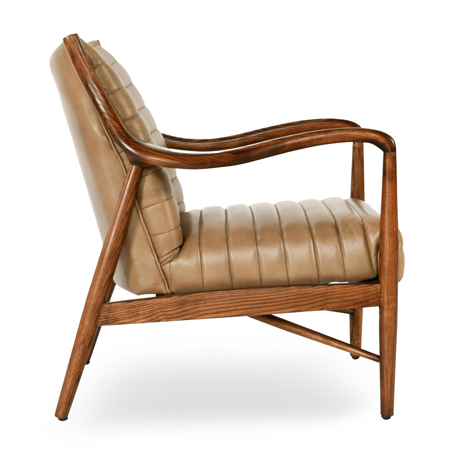 Holland Channel Stitch Chair from side