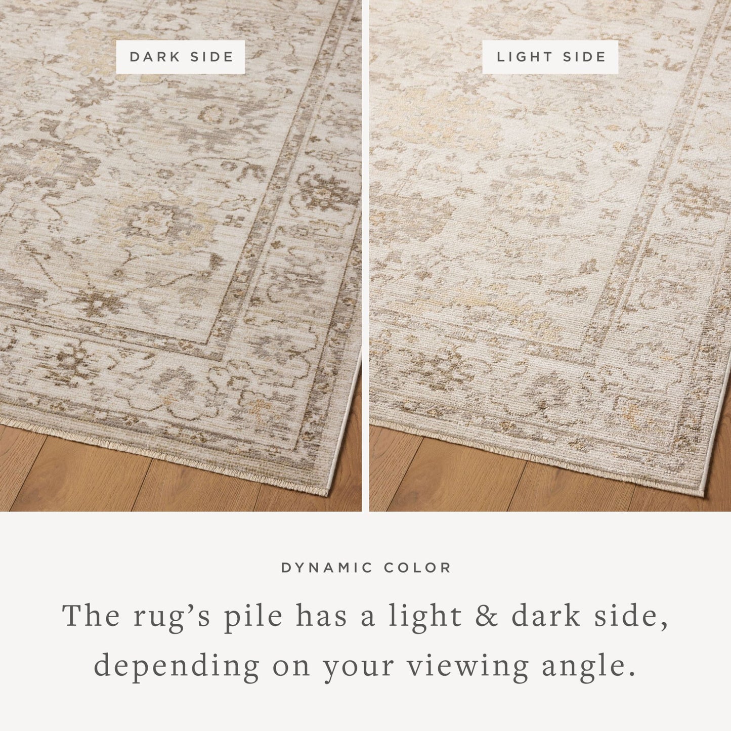 Pace Natural Stone Rug viewing angles